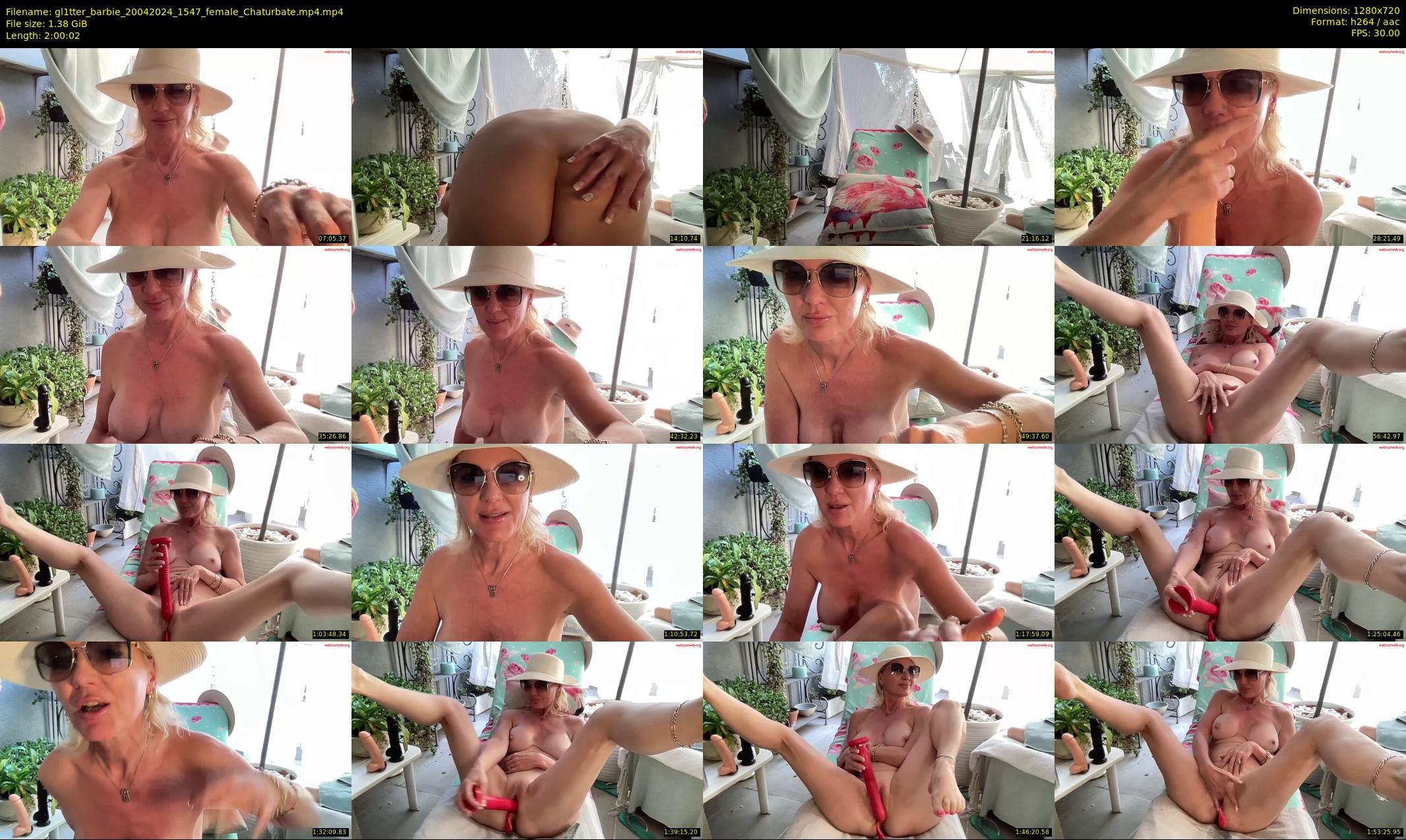 gl1tter_barbie — 121 minute Chaturbate female cam show recording, 720p, Apr 20, 2024