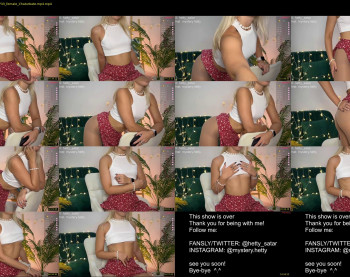 hetty_satar — 61 minute Chaturbate female cam show recording, 720p, Apr 20, 2024