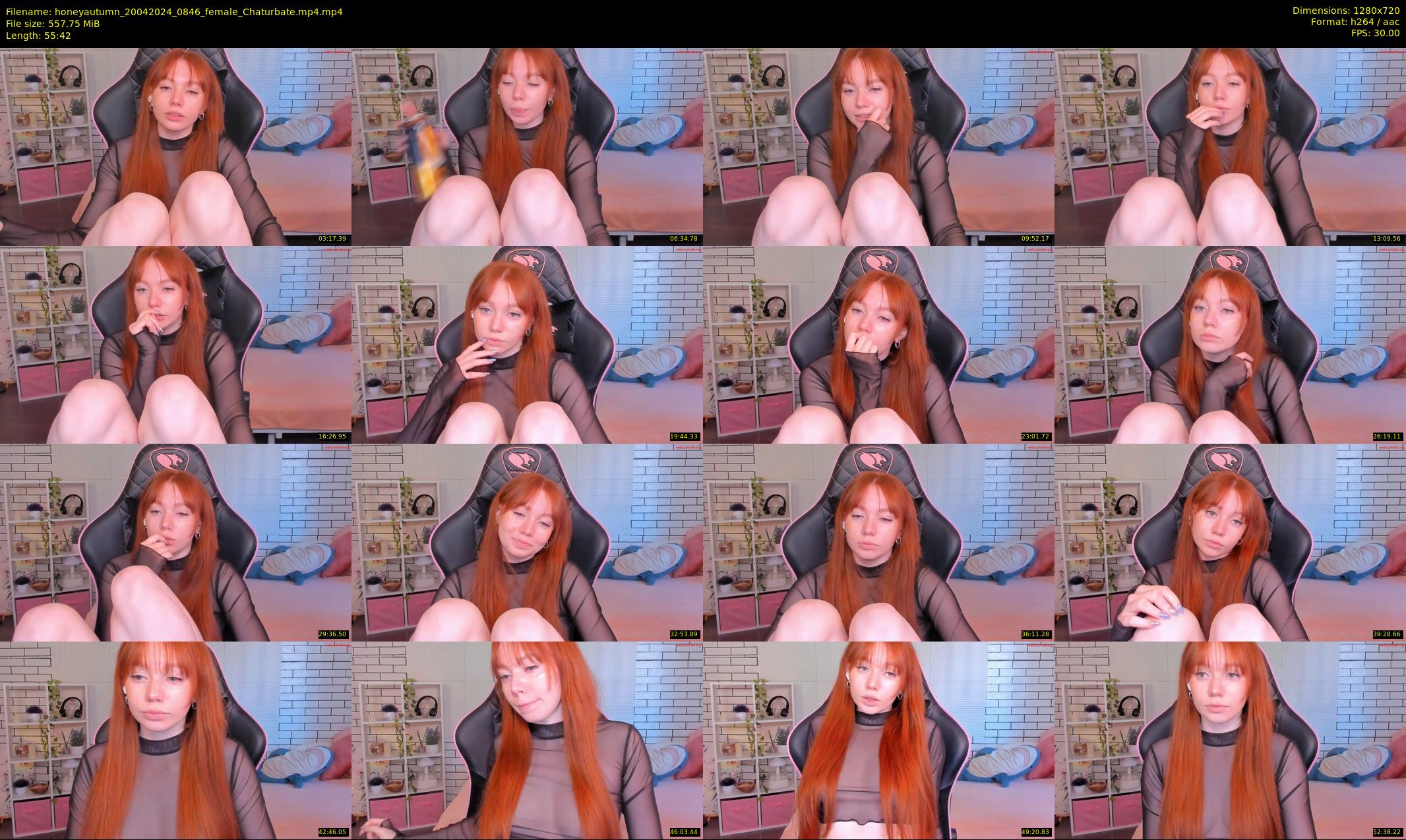 honeyautumn — 56 minute Chaturbate female cam show recording, 720p, Apr 20, 2024
