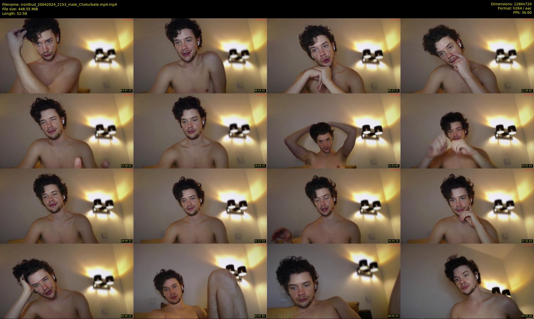 ironthud — 53 minute Chaturbate male cam show recording, 720p, Apr 20, 2024