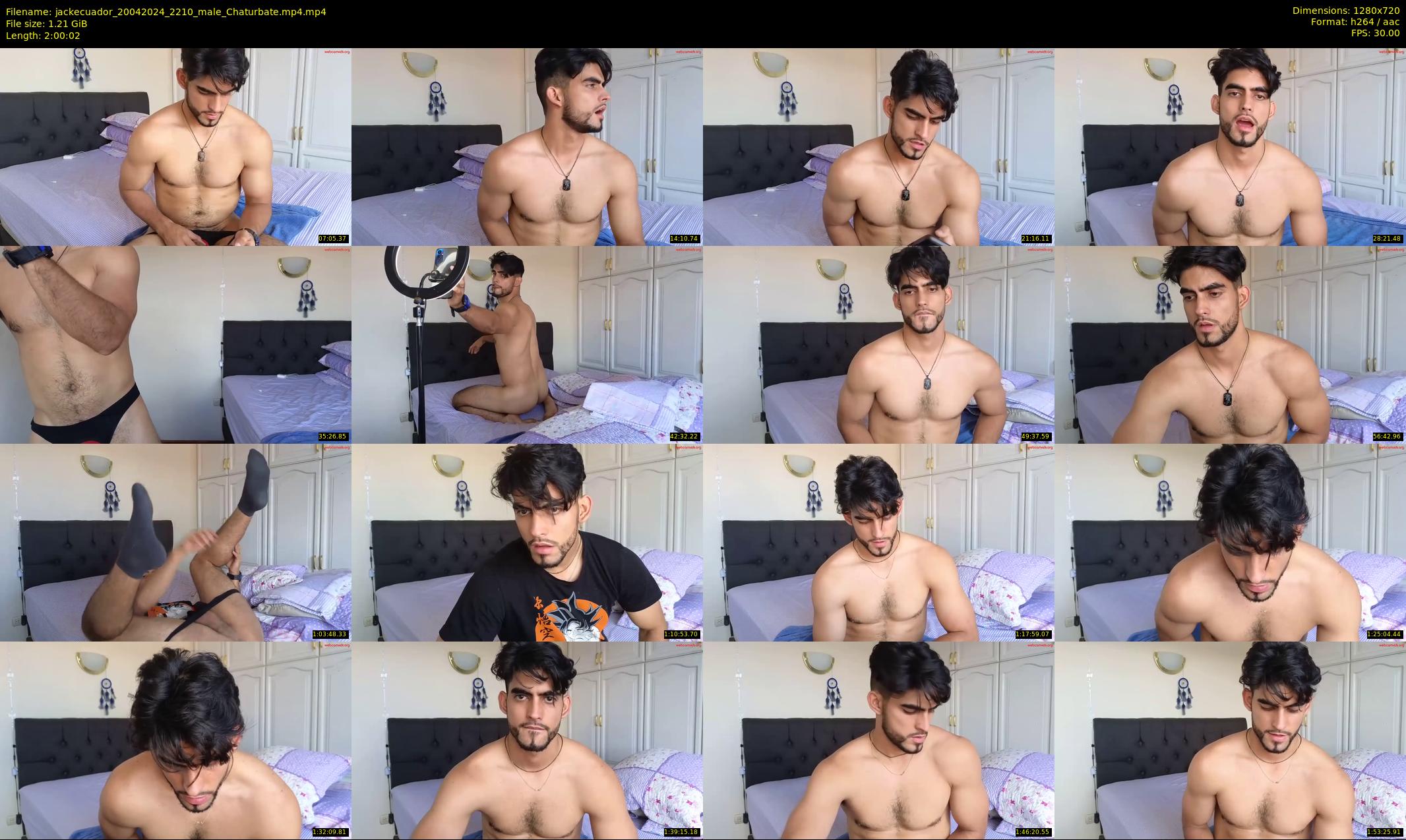 jackecuador — 121 minute Chaturbate male cam show recording, 720p, Apr 20, 2024