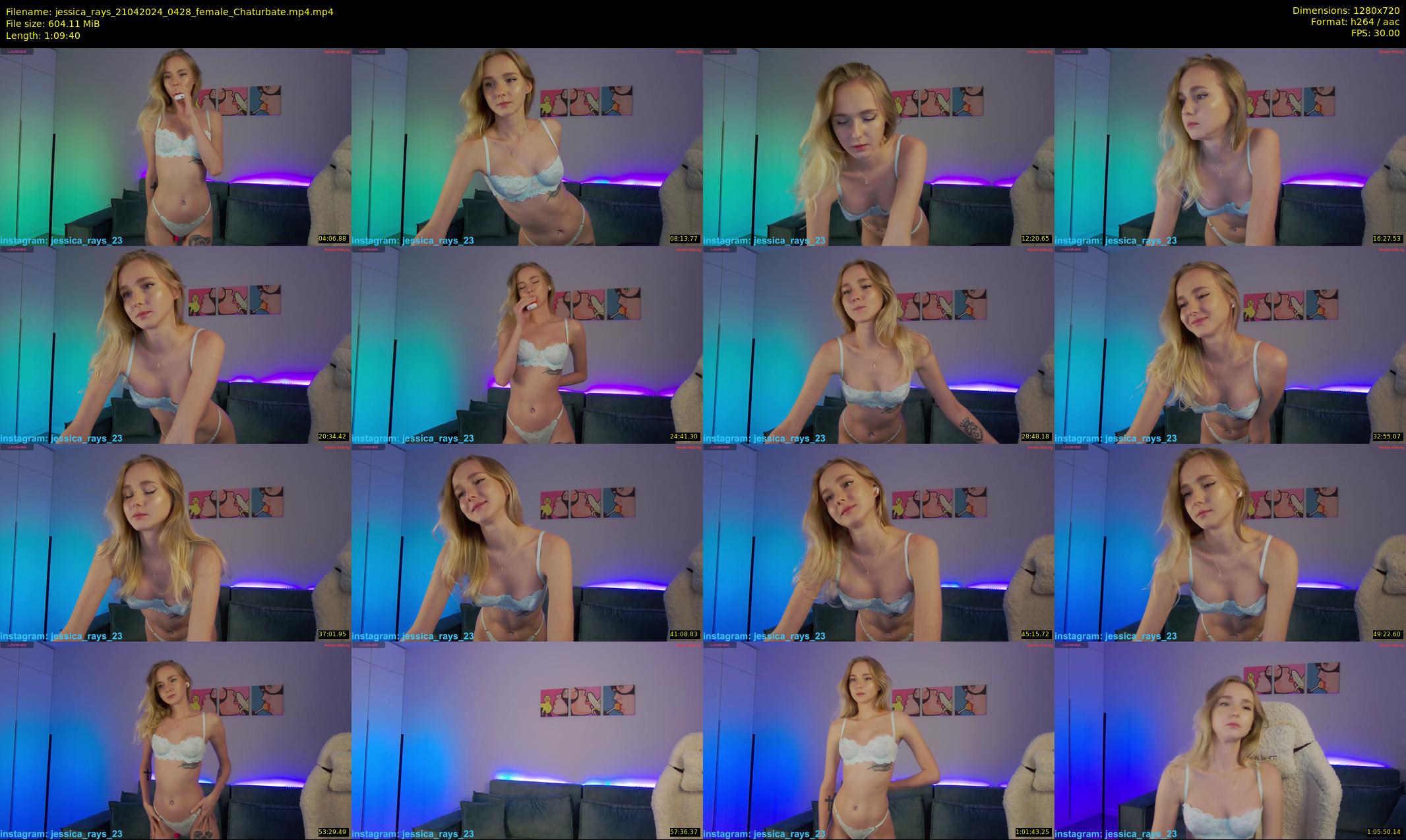 jessica_rays — 70 minute Chaturbate couple cam show recording, 720p, Apr 21, 2024