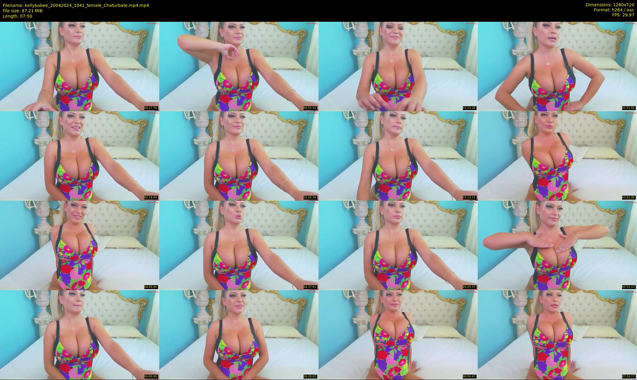 kellybabee — 8 minute Chaturbate female cam show recording, 720p, Apr 20, 2024