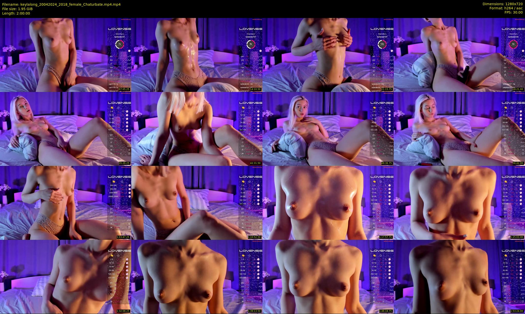 keylalong — 120 minute Chaturbate female cam show recording, 720p, Apr 20, 2024