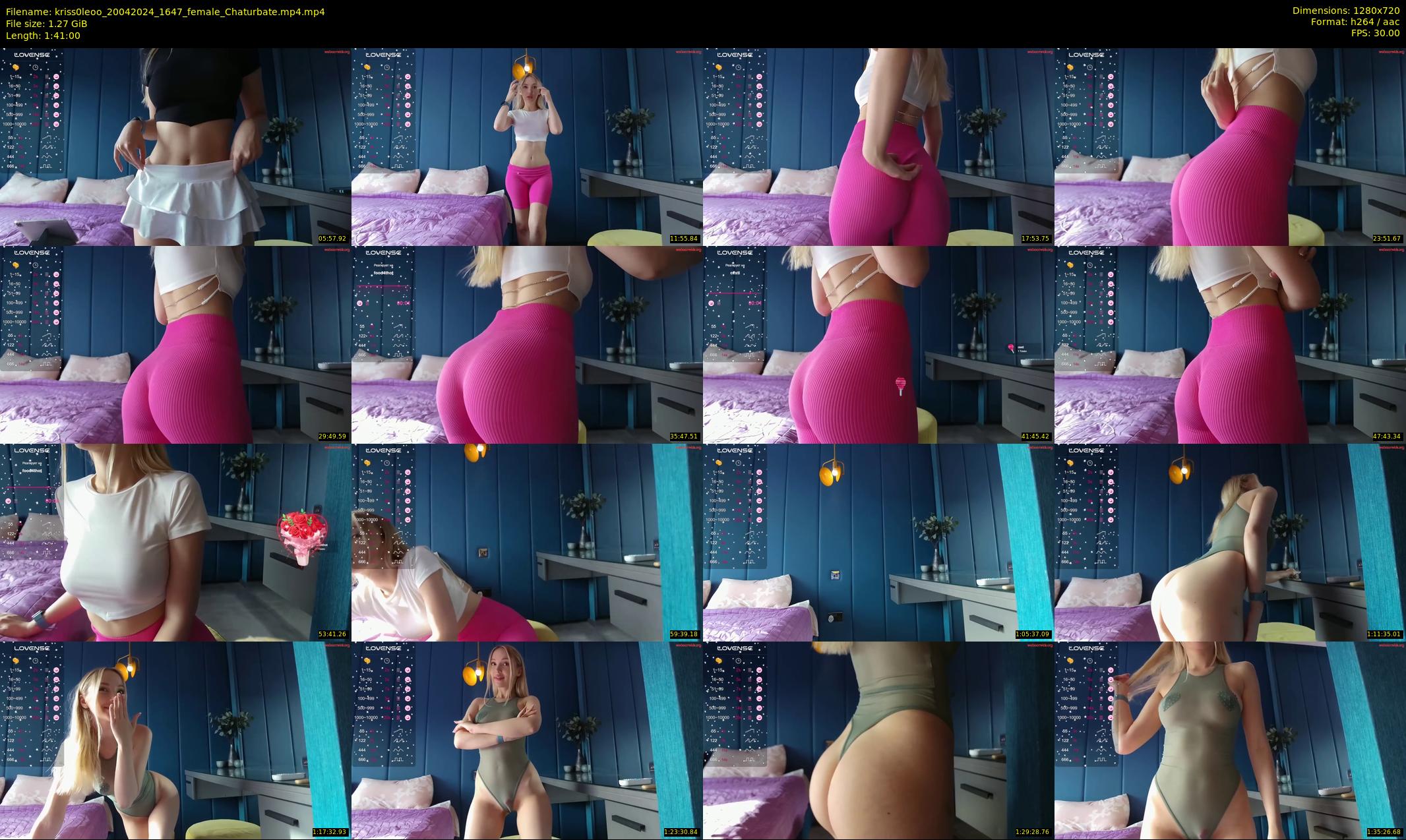 kriss0leoo — 101 minute Chaturbate couple cam show recording, 720p, Apr 20, 2024