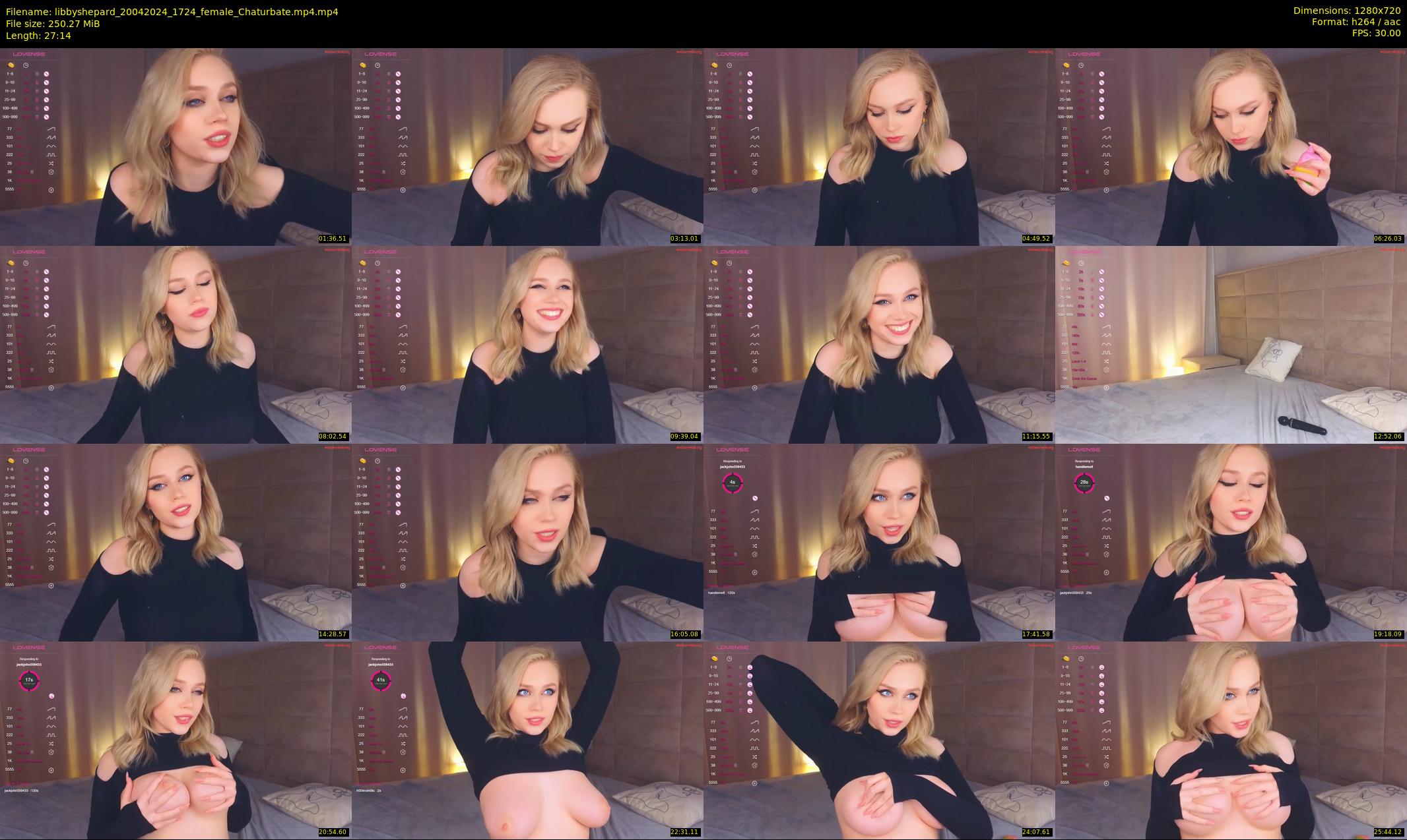 libbyshepard — 28 minute Chaturbate female cam show recording, 720p, Apr 20, 2024