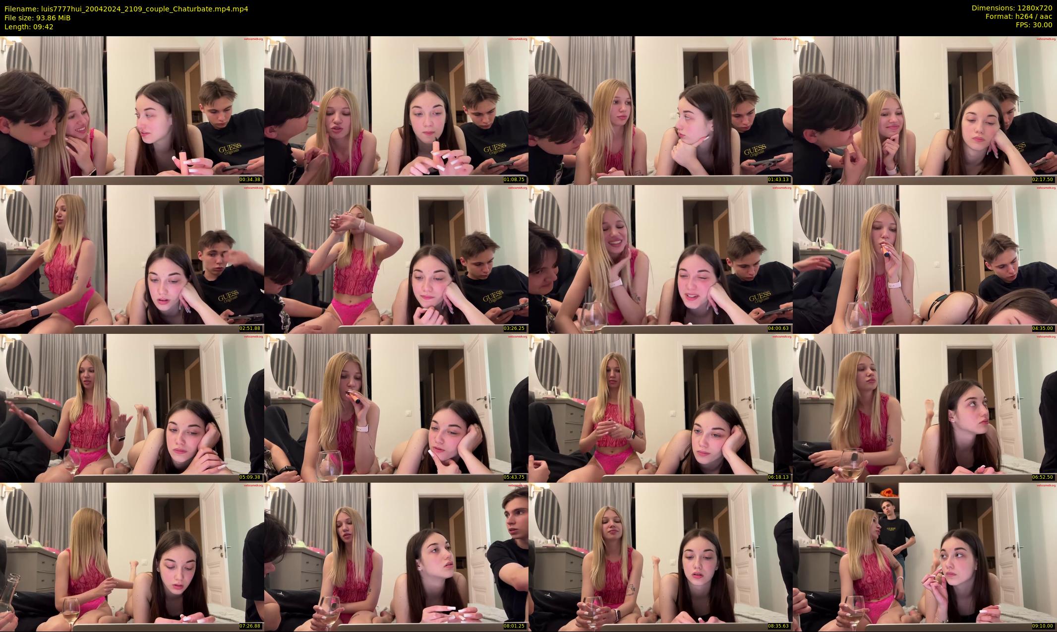 luis7777hui — 10 minute Chaturbate couple cam show recording, 720p, Apr 20, 2024