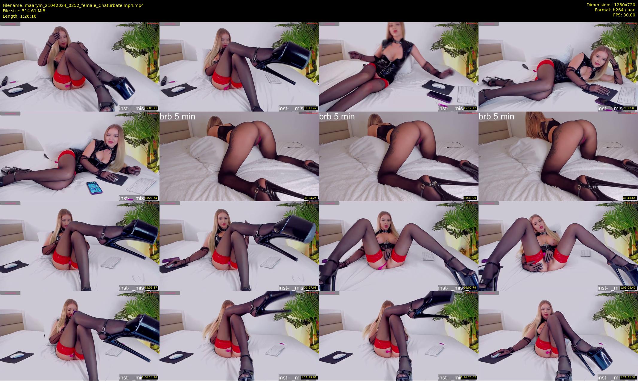 maarym — 87 minute Chaturbate couple cam show recording, 720p, Apr 21, 2024