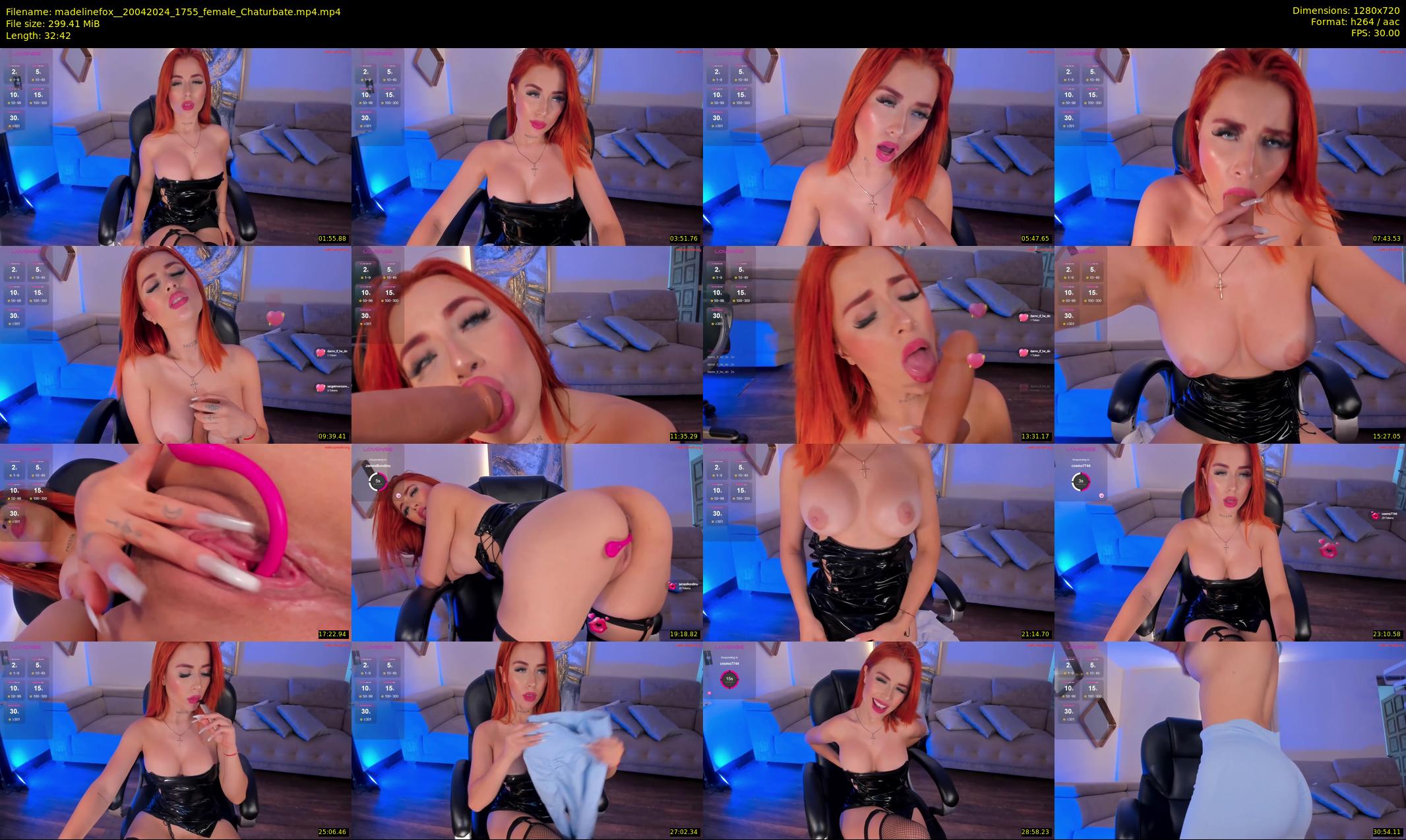 madelinefox_ — 33 minute Chaturbate female cam show recording, 720p, Apr 20, 2024