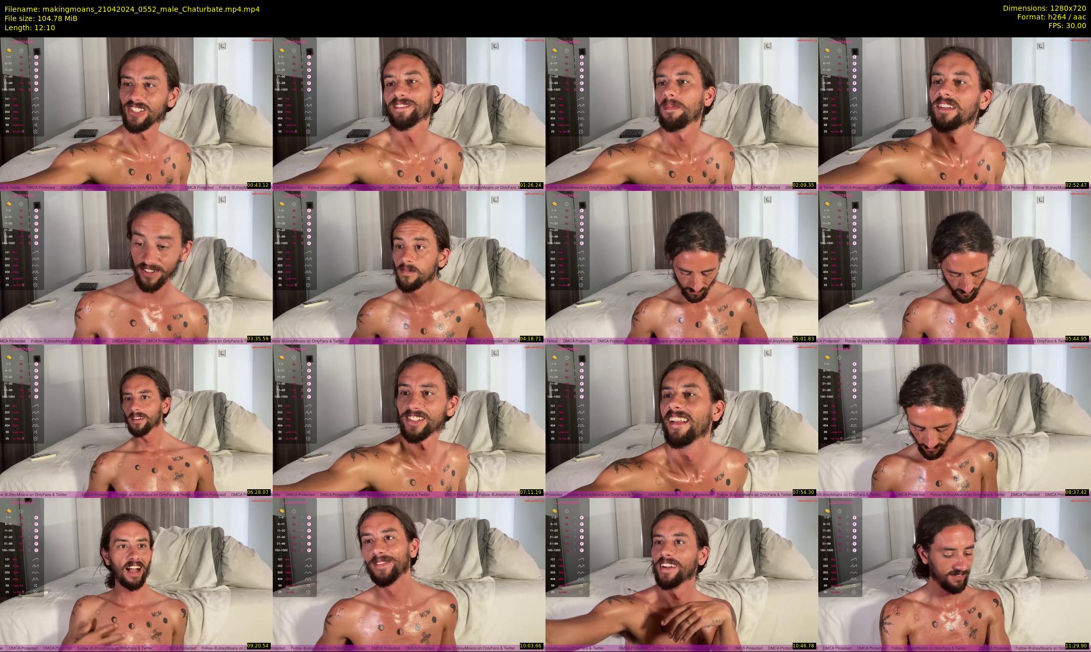 makingmoans — 13 minute Chaturbate male cam show recording, 720p, Apr 21, 2024