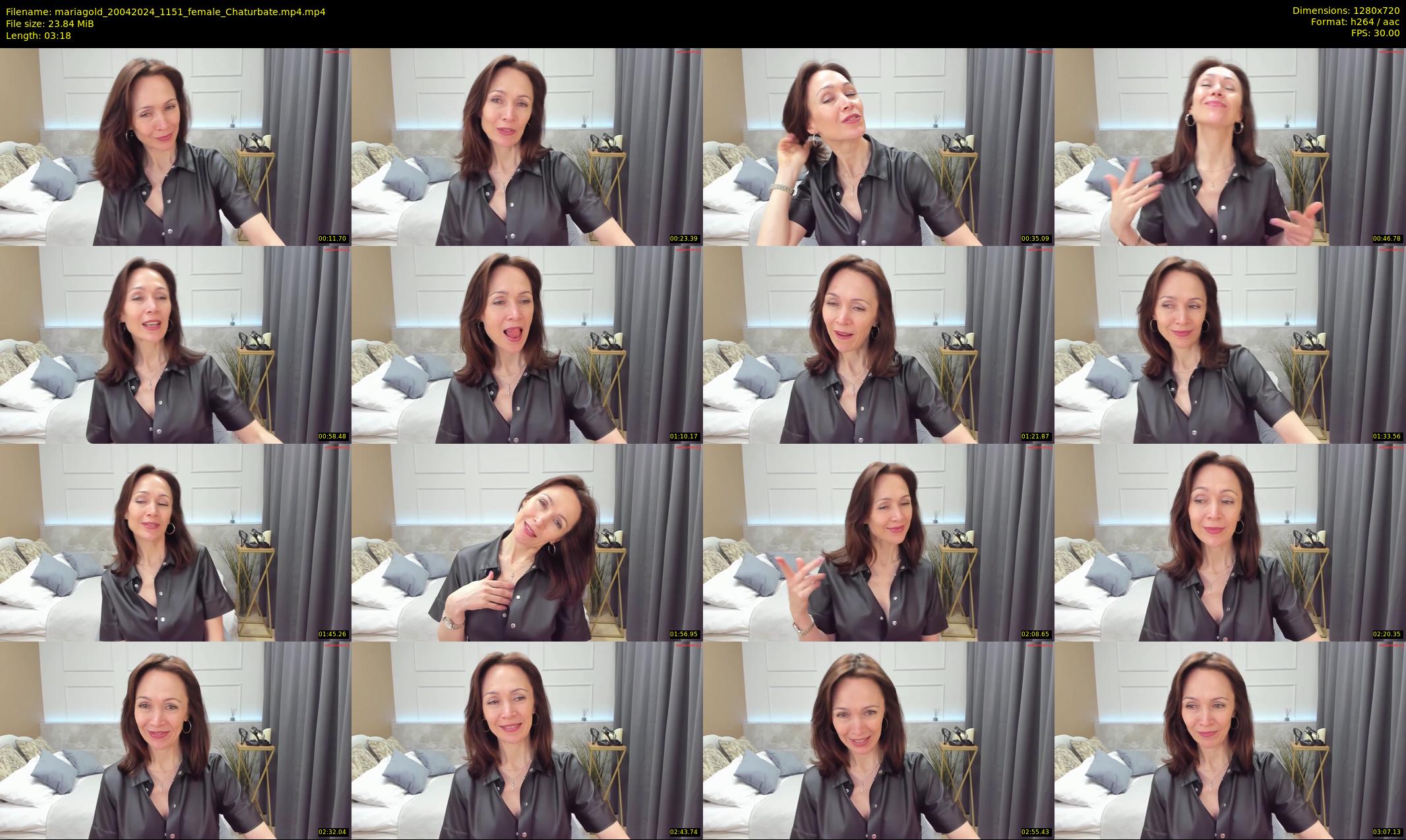mariagold — 4 minute Chaturbate female cam show recording, 720p, Apr 20, 2024