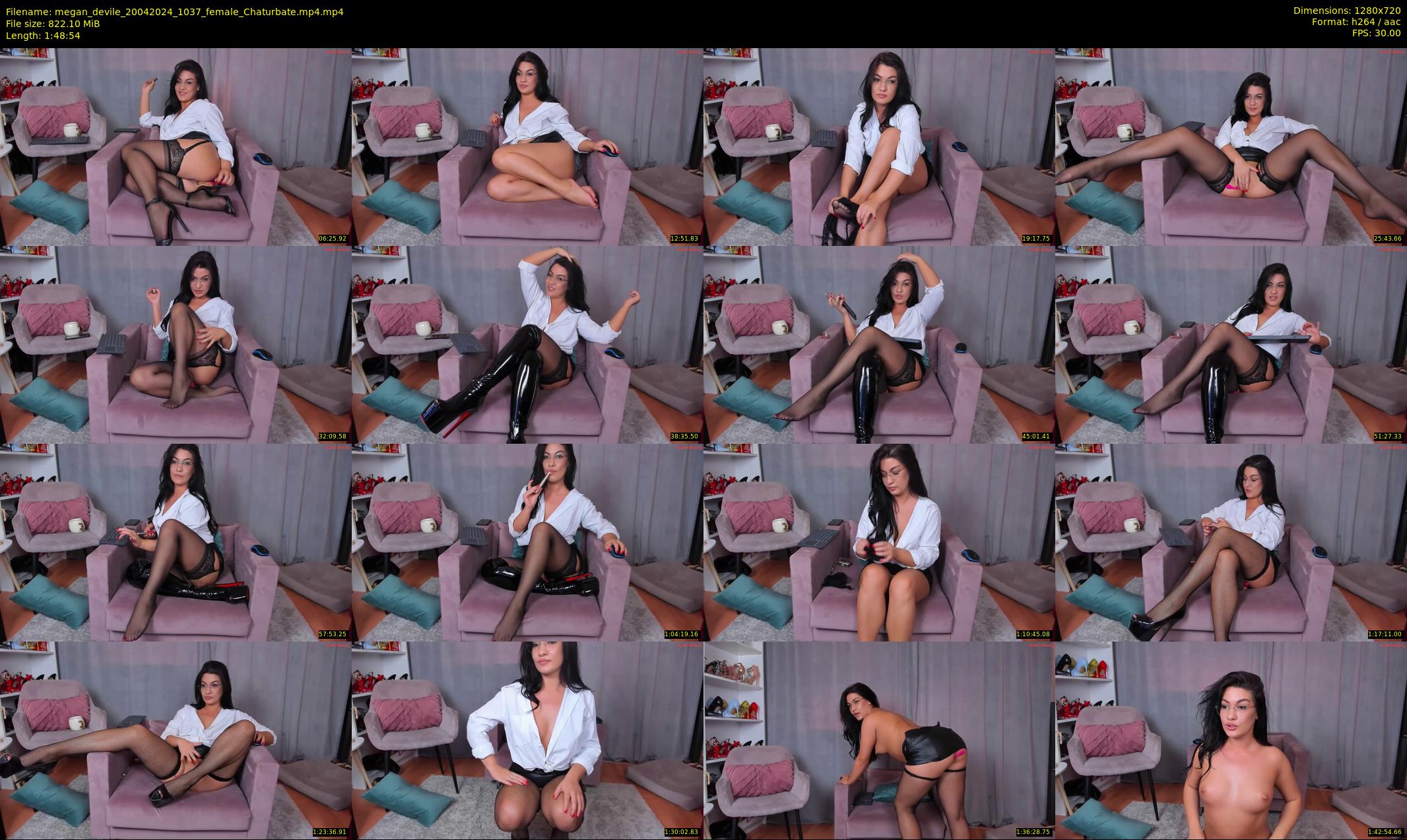 megan_devile — 109 minute Chaturbate female cam show recording, 720p, Apr 20, 2024