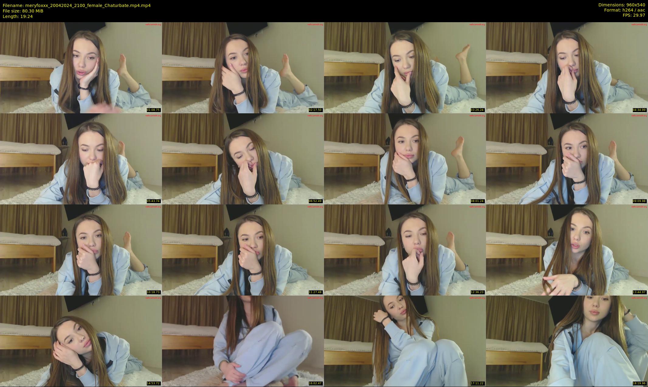 meryfoxxx — 20 minute Chaturbate female cam show recording, 480p, Apr 20, 2024