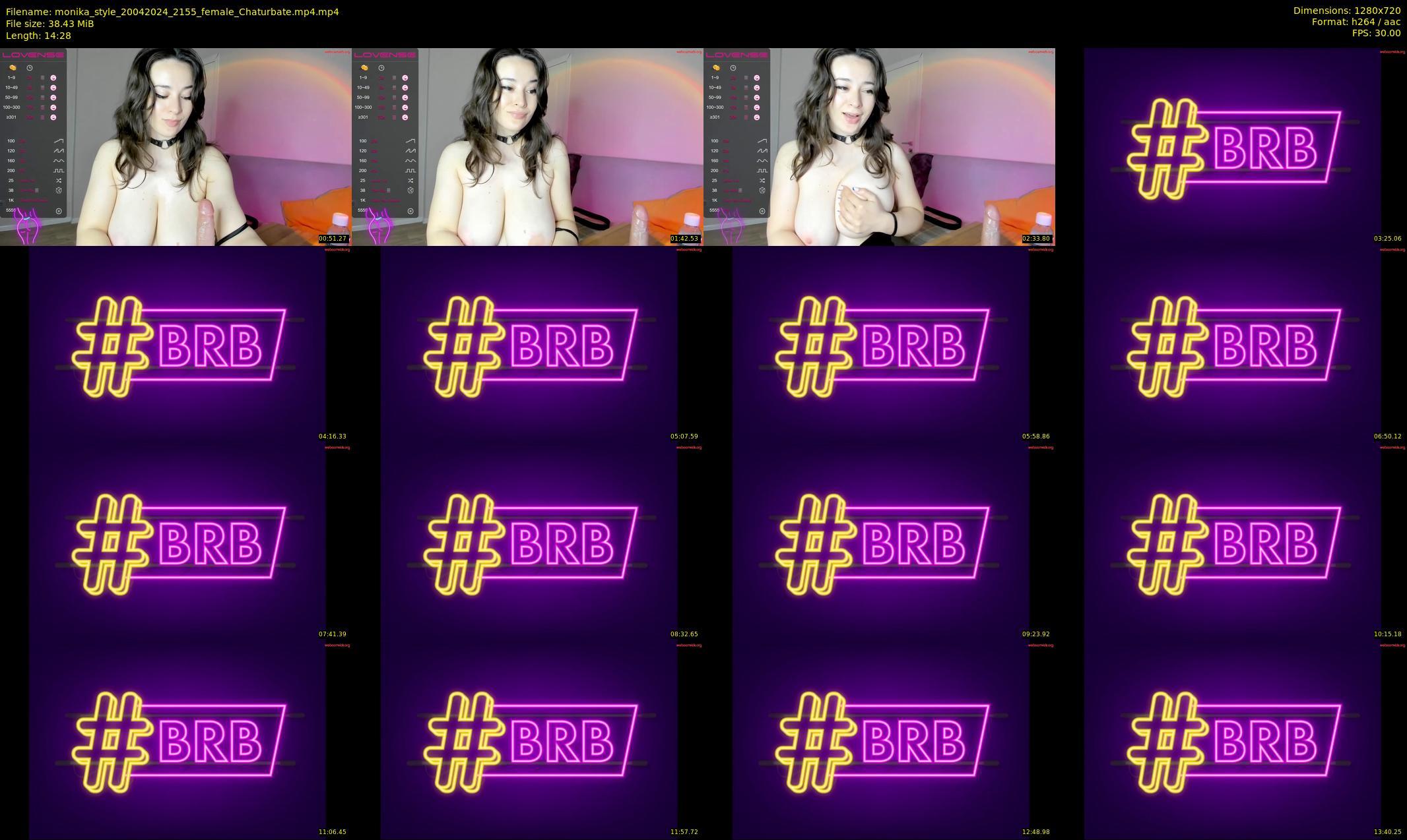 monika_style — 15 minute Chaturbate female cam show recording, 720p, Apr 20, 2024
