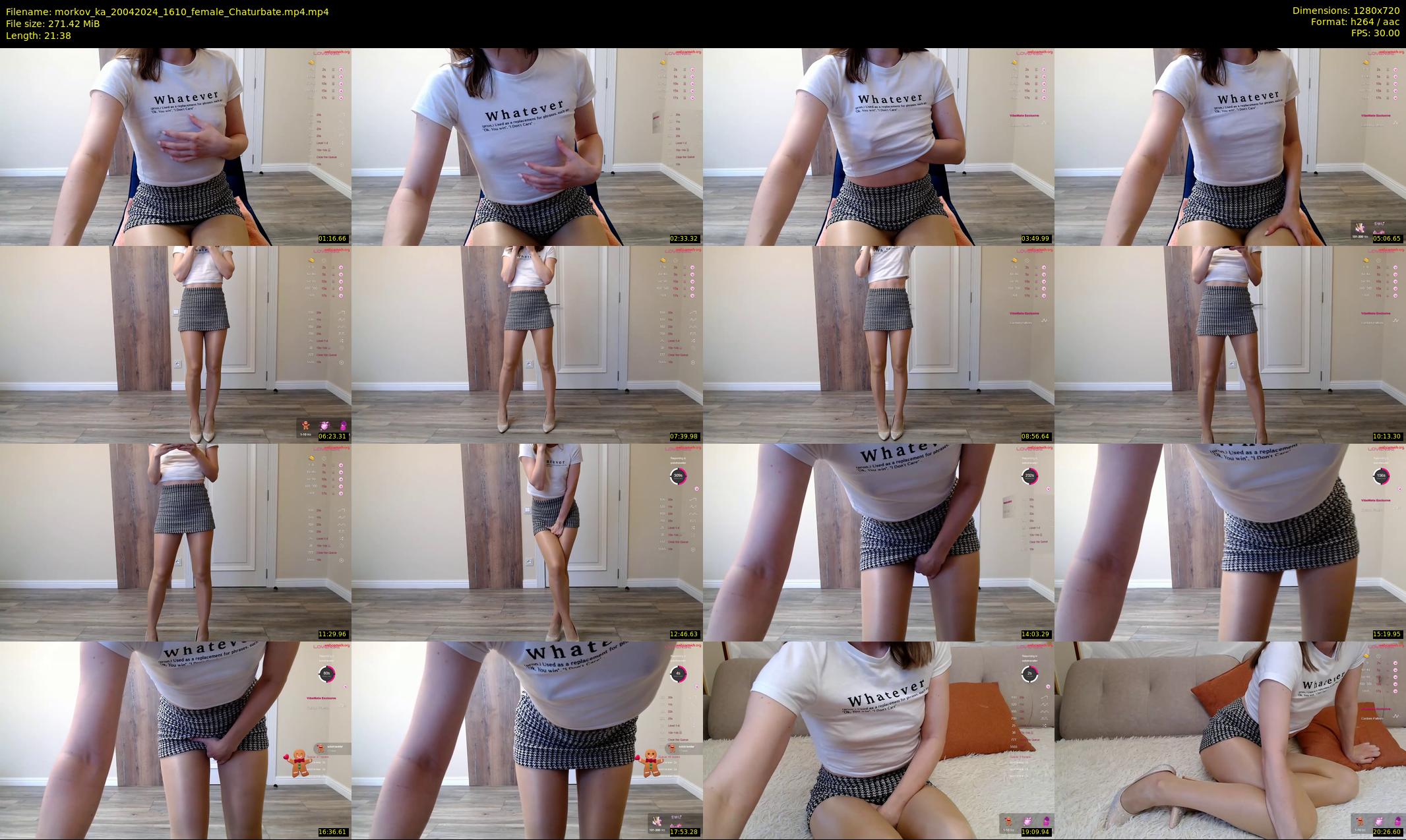 morkov_ka — 22 minute Chaturbate female cam show recording, 720p, Apr 20, 2024