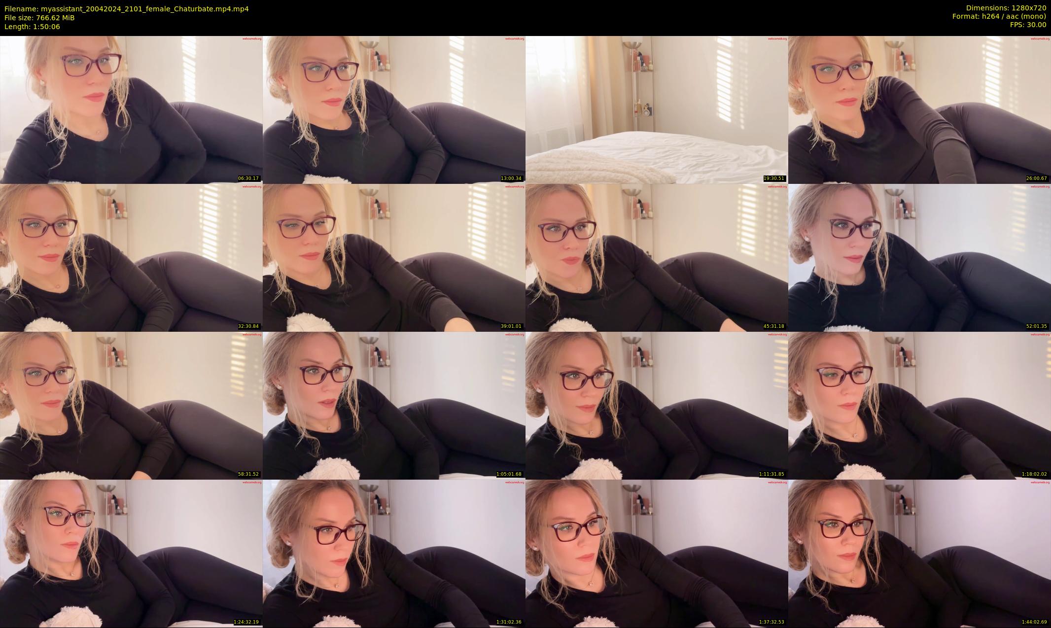 myassistant — 111 minute Chaturbate female cam show recording, 720p, Apr 20, 2024