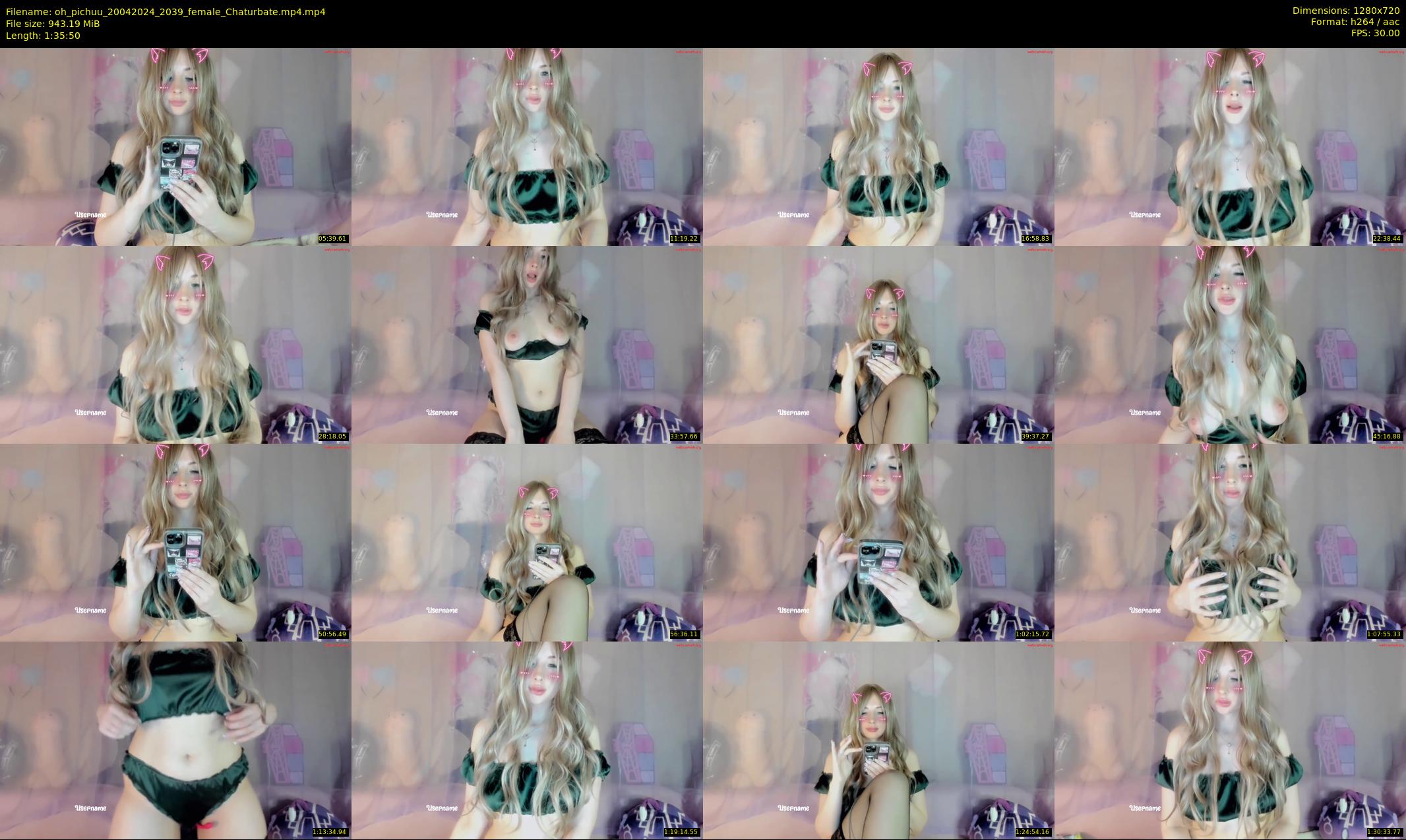 oh_pichuu — 96 minute Chaturbate female cam show recording, 720p, Apr 20, 2024