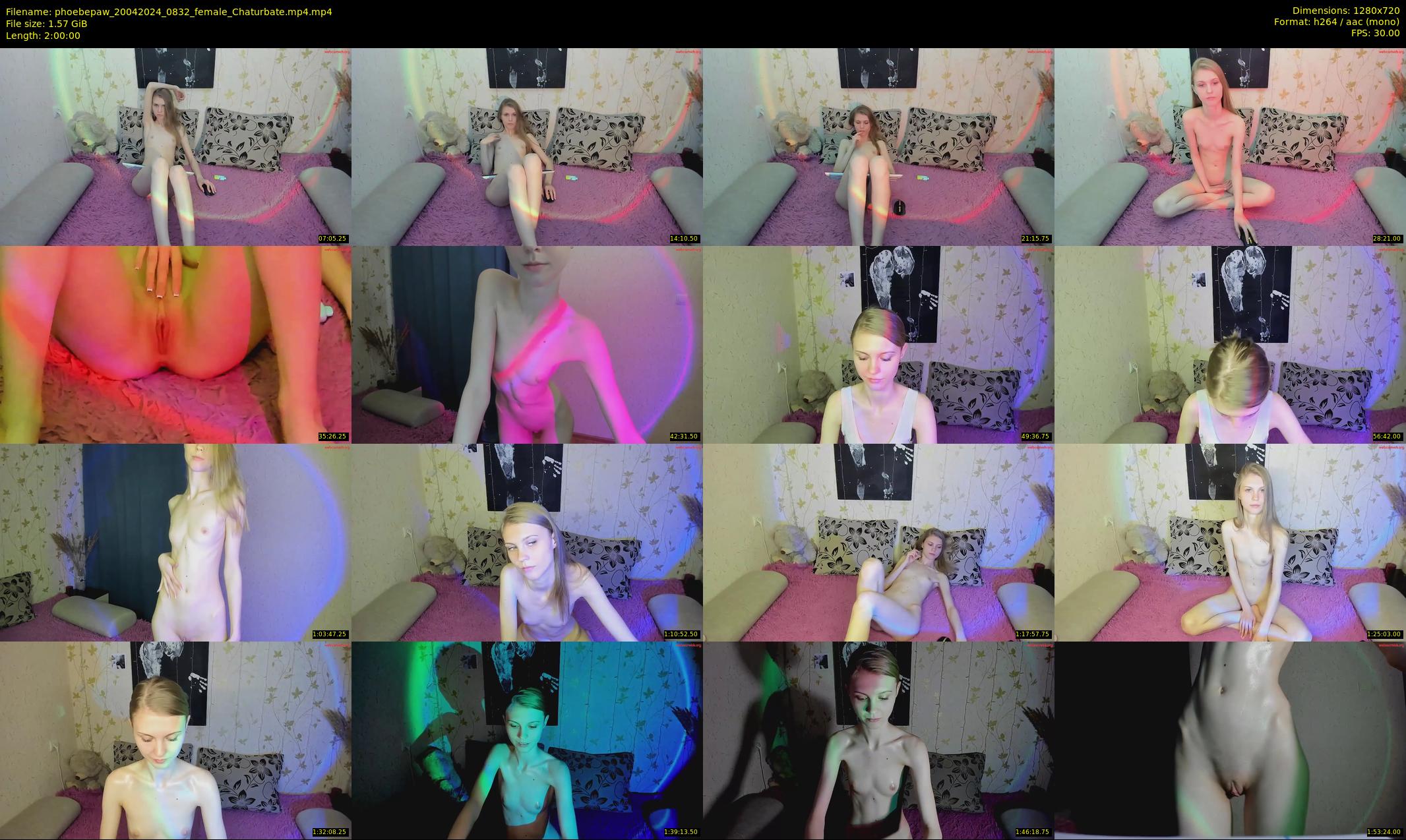 phoebepaw — 120 minute Chaturbate female cam show recording, 720p, Apr 20, 2024