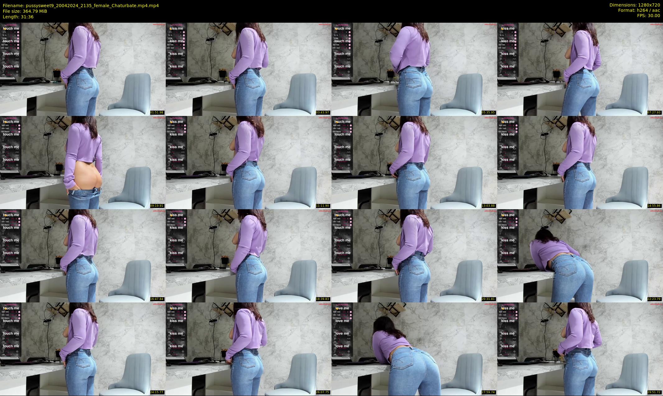 pussysweet9 — 32 minute Chaturbate female cam show recording, 720p, Apr 20, 2024