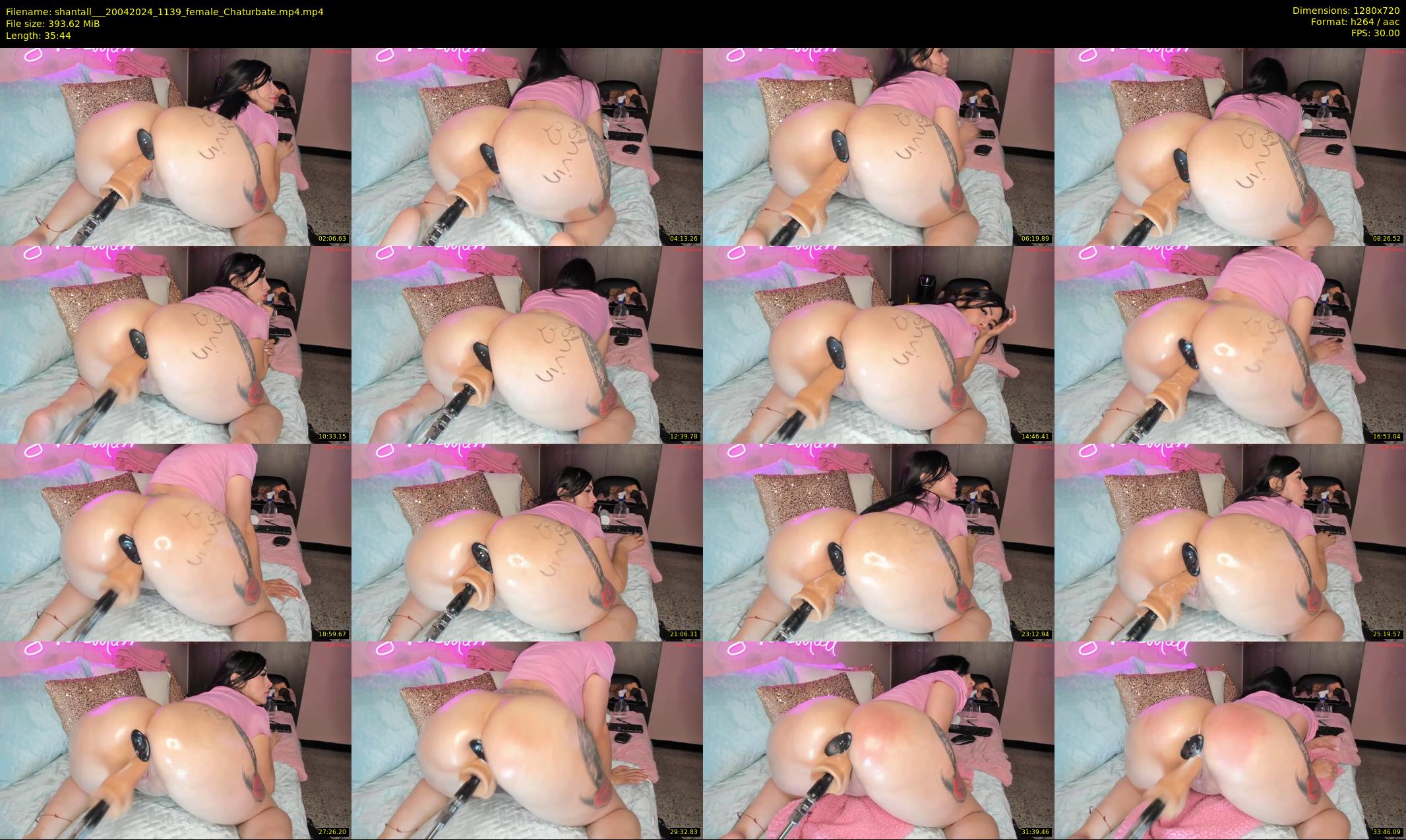 shantall__ — 36 minute Chaturbate female cam show recording, 720p, Apr 20, 2024