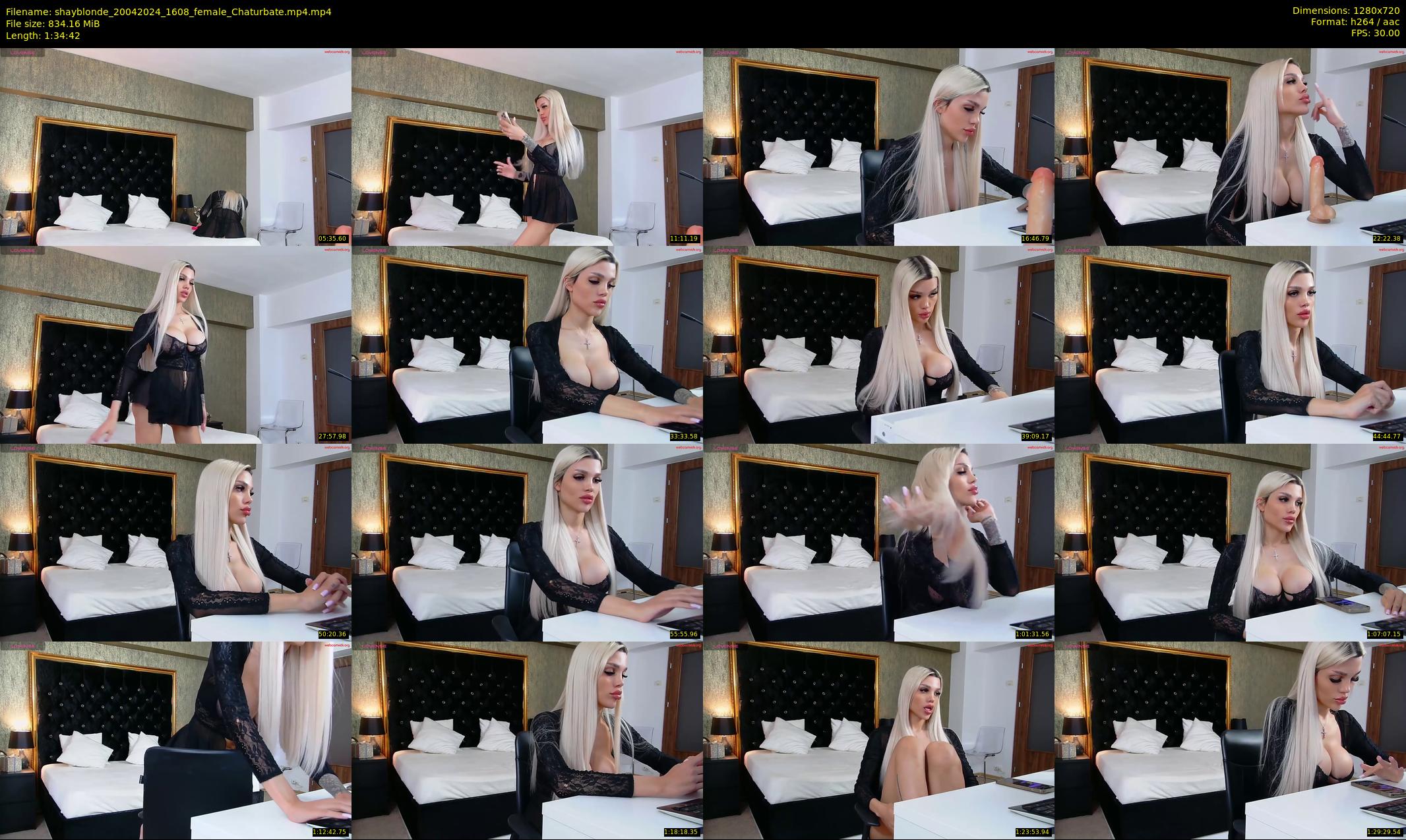 shayblonde — 95 minute Chaturbate female cam show recording, 720p, Apr 20, 2024