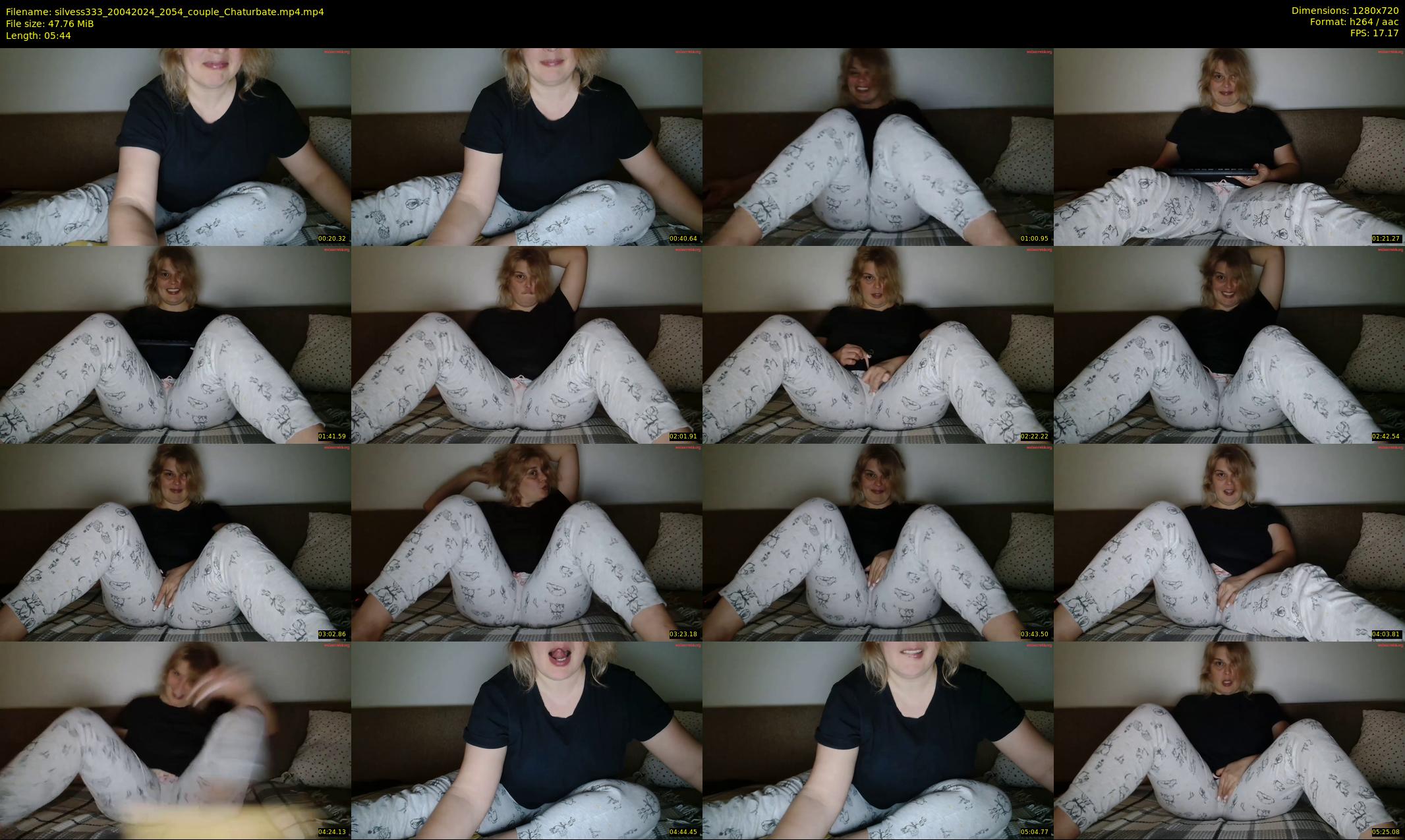 silvess333 — 6 minute Chaturbate female cam show recording, 720p, Apr 20, 2024