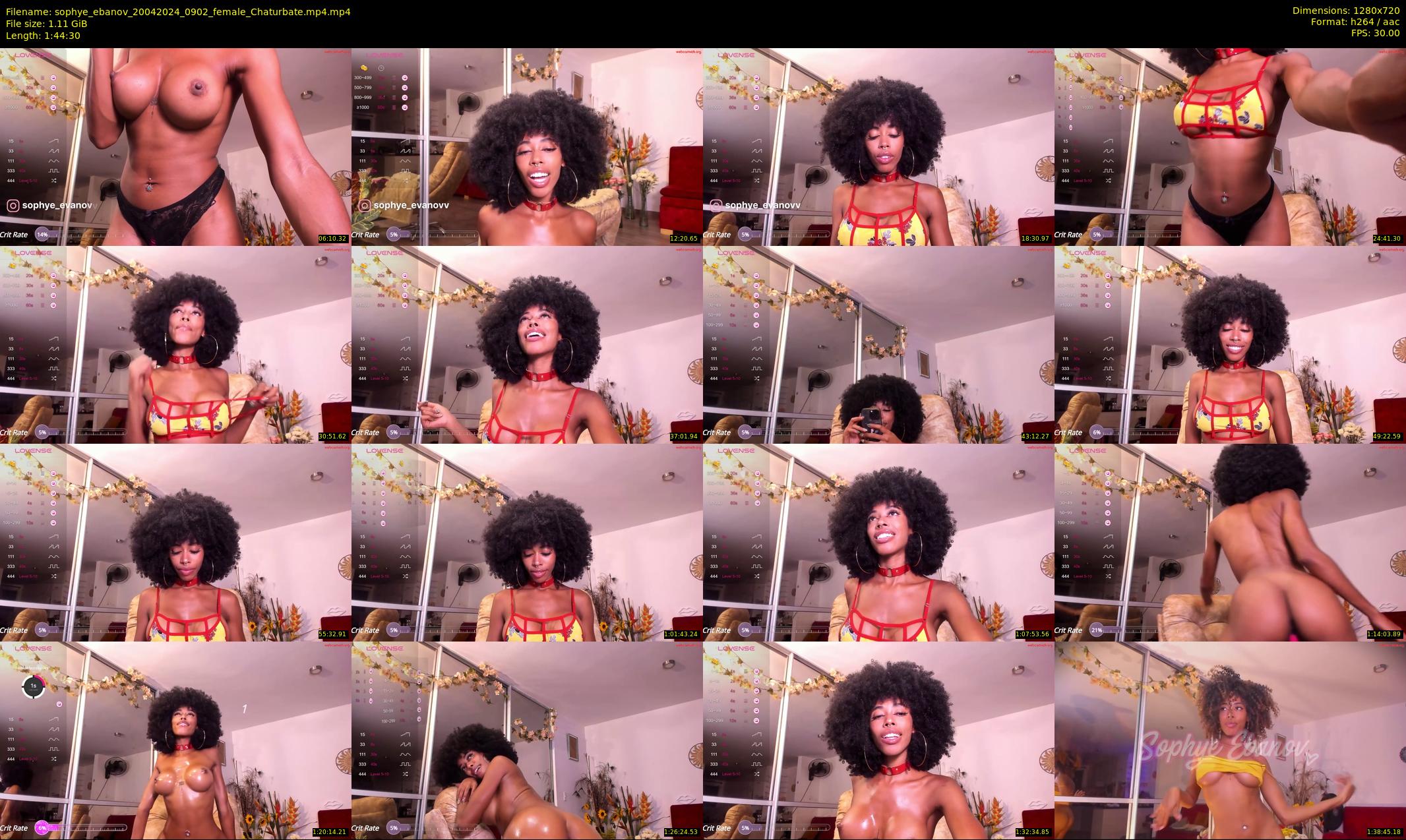 sophye_ebanov — 105 minute Chaturbate female cam show recording, 720p, Apr 20, 2024