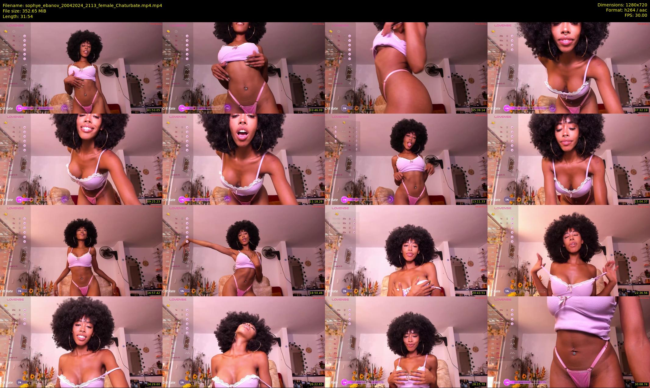 sophye_ebanov — 32 minute Chaturbate female cam show recording, 720p, Apr 20, 2024