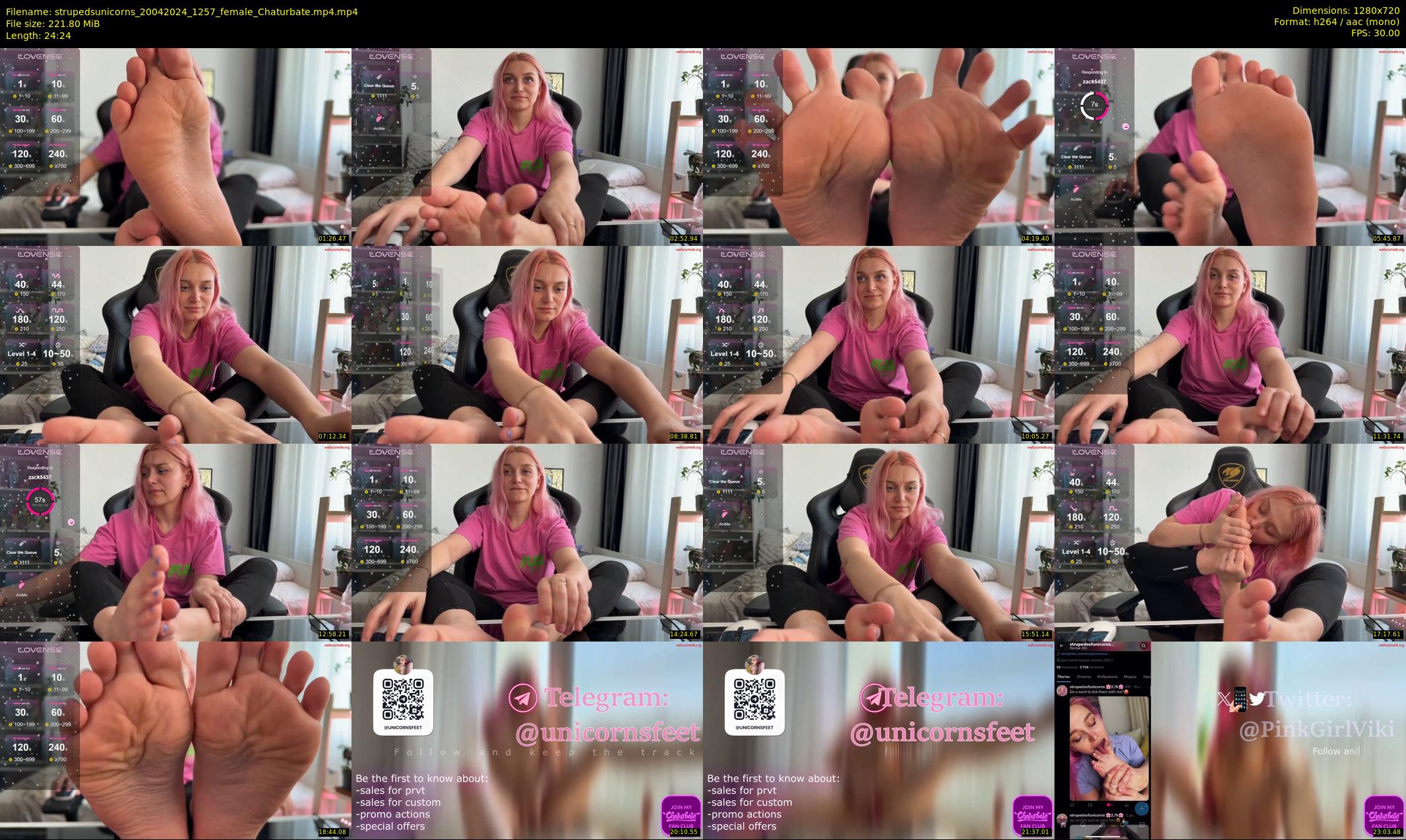 strupedsunicorns — 25 minute Chaturbate couple cam show recording, 720p, Apr 20, 2024