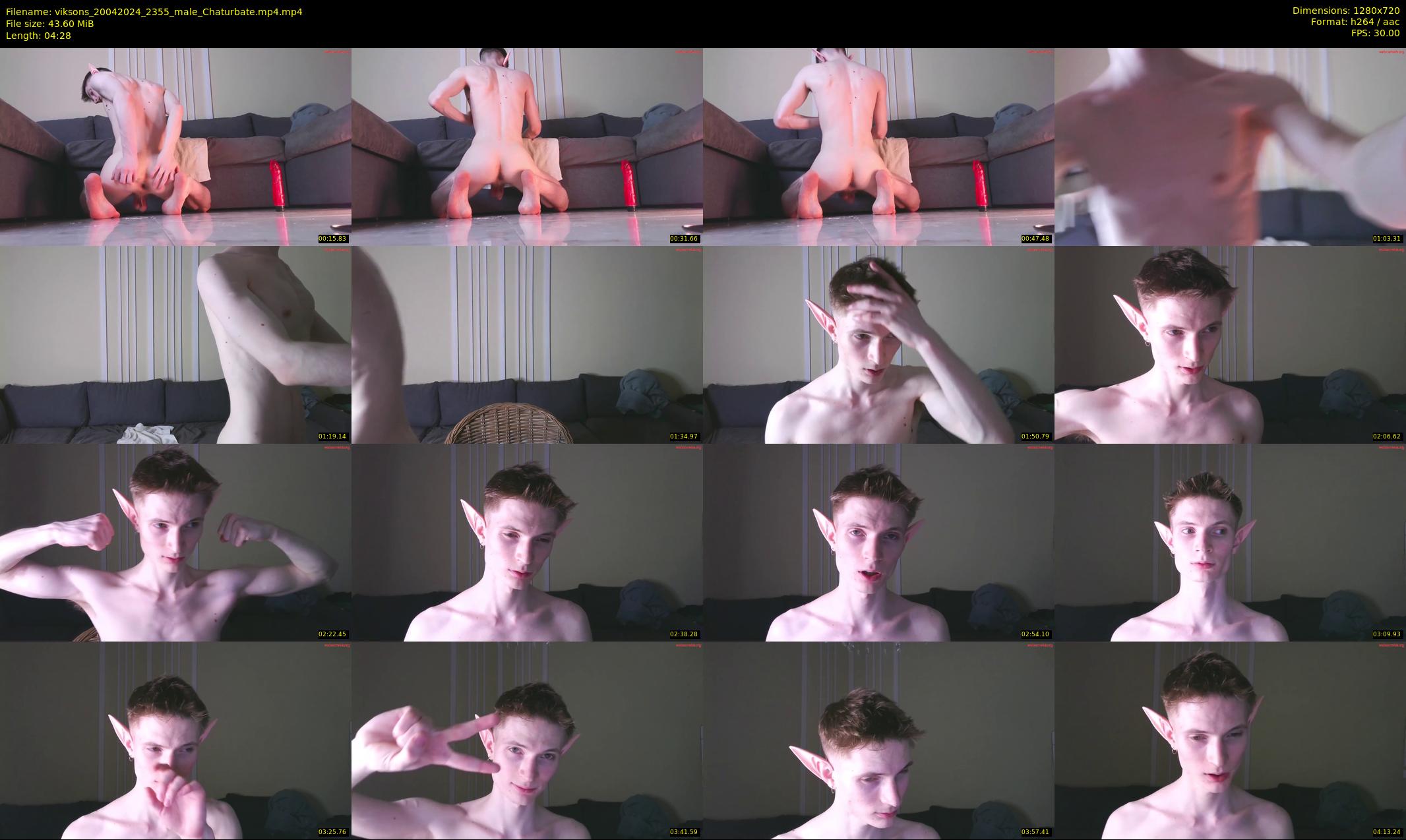 viksons — 5 minute Chaturbate male cam show recording, 720p, Apr 20, 2024