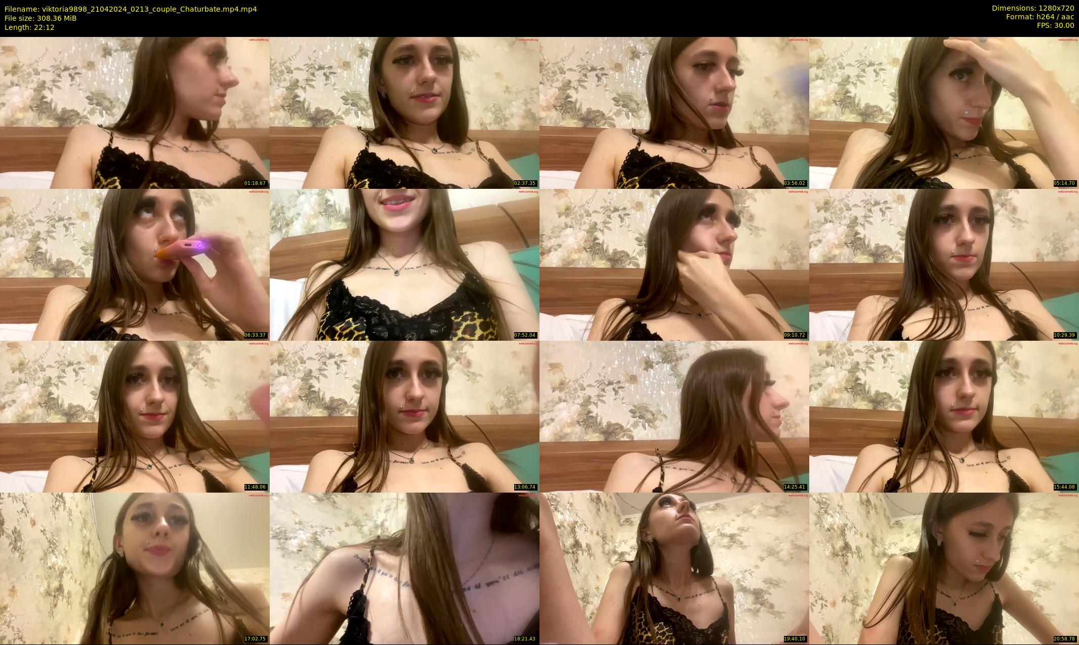 viktoria9898 — 23 minute Chaturbate couple cam show recording, 720p, Apr 21, 2024
