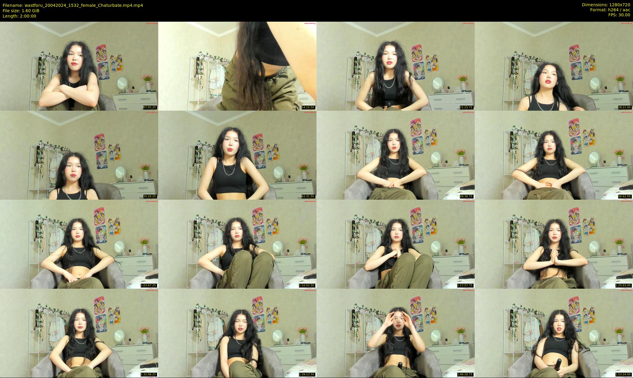 wastforu — 120 minute Chaturbate female cam show recording, 720p, Apr 20, 2024