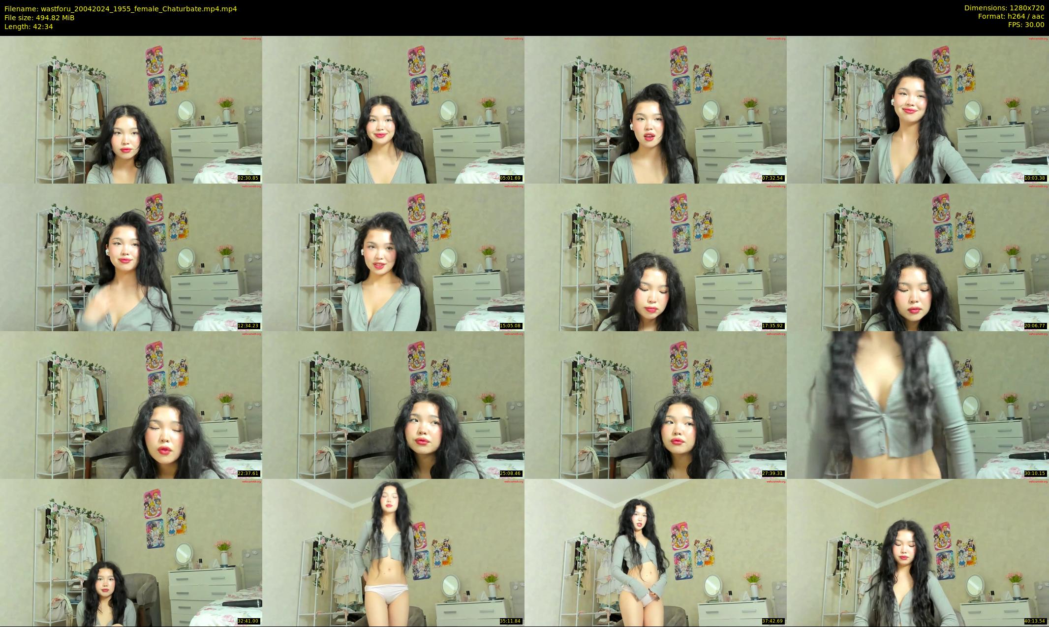 wastforu — 43 minute Chaturbate female cam show recording, 720p, Apr 20, 2024