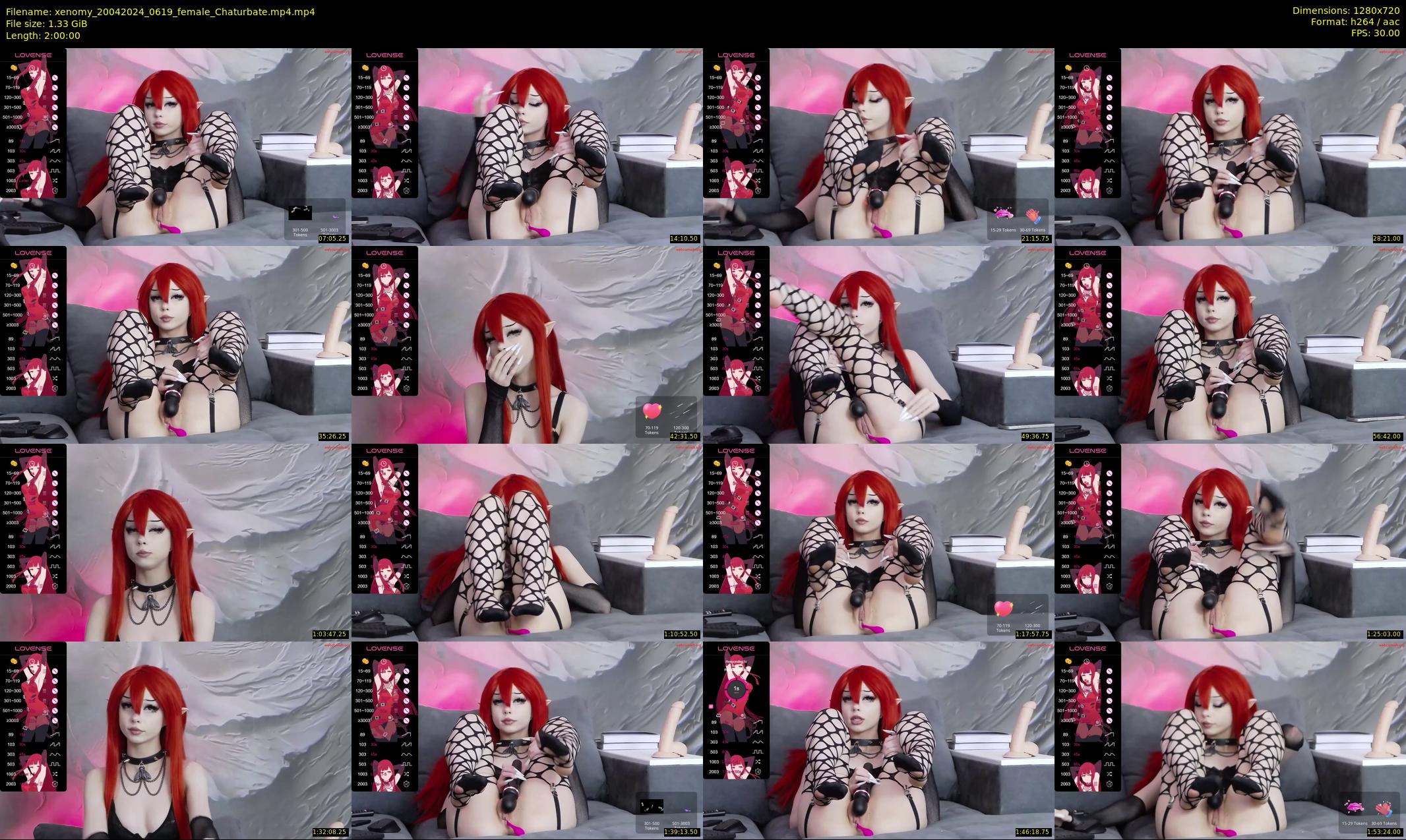 xenomy — 120 minute Chaturbate female cam show recording, 720p, Apr 20, 2024