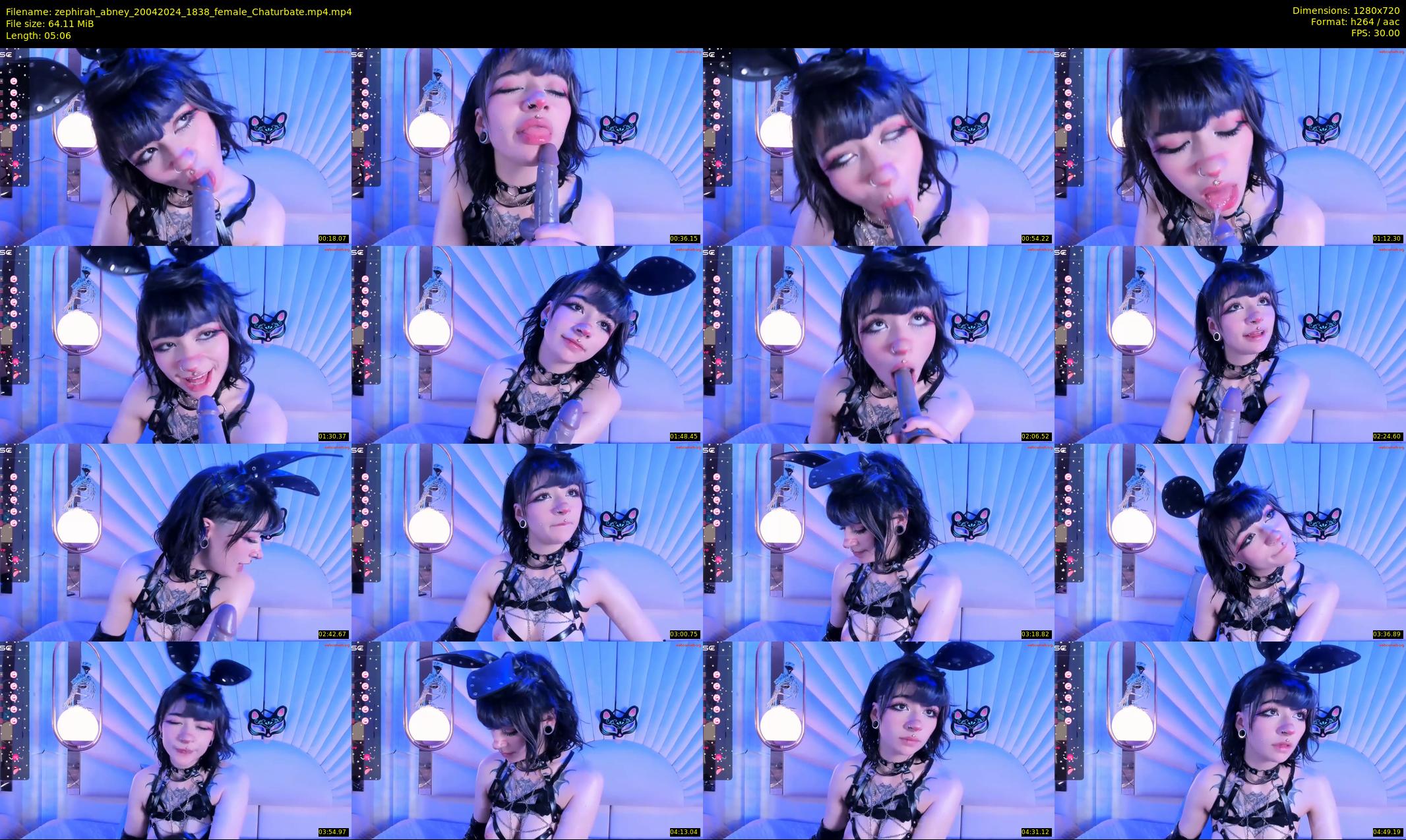 zephirah_abney — 6 minute Chaturbate female cam show recording, 720p, Apr 20, 2024