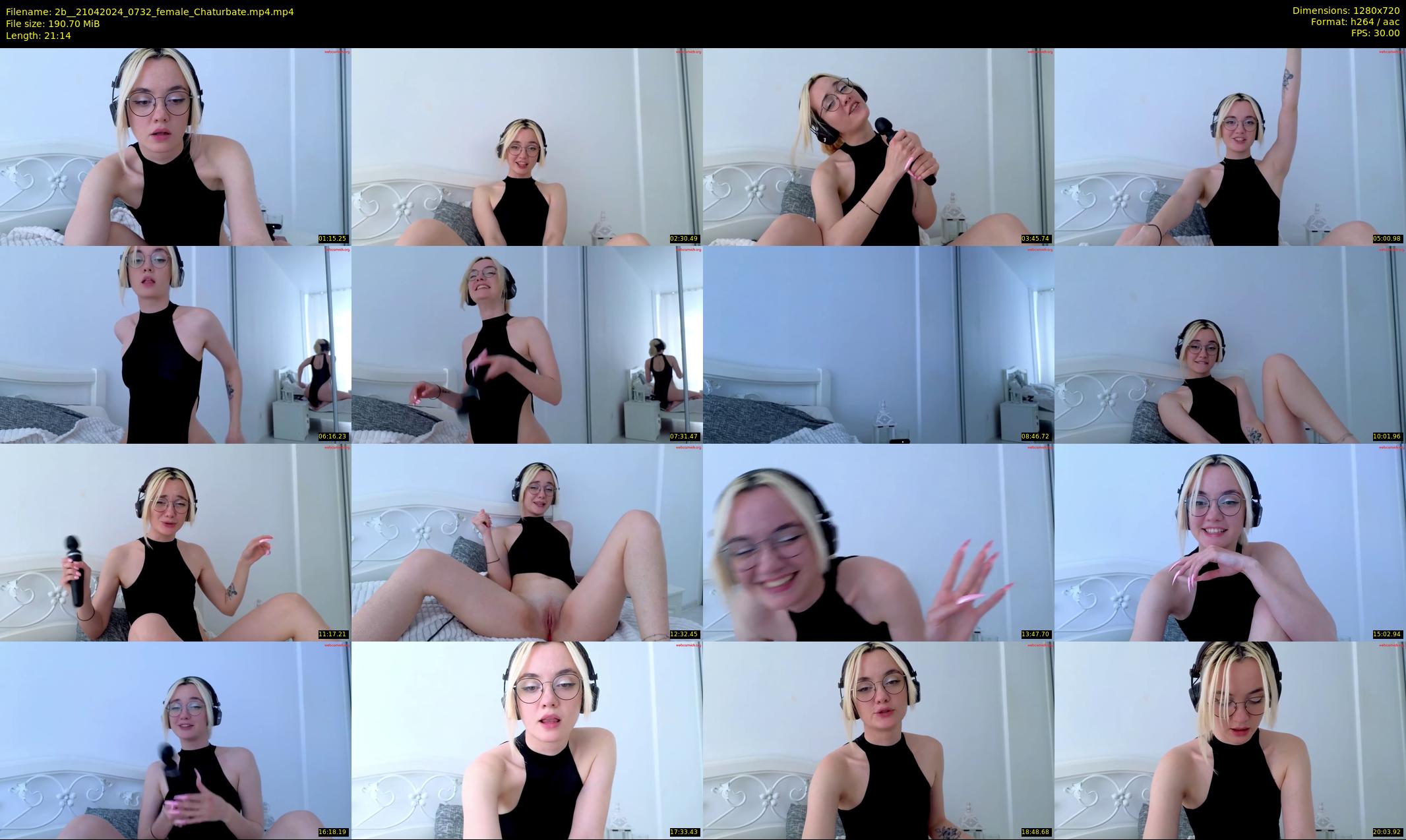 2b_ — 22 minute Chaturbate female cam show recording, 720p, Apr 21, 2024