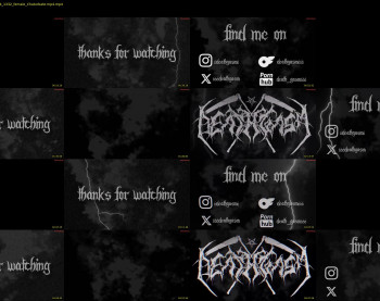 666deathgasm — 6 minute Chaturbate female cam show recording, 720p, Apr 21, 2024