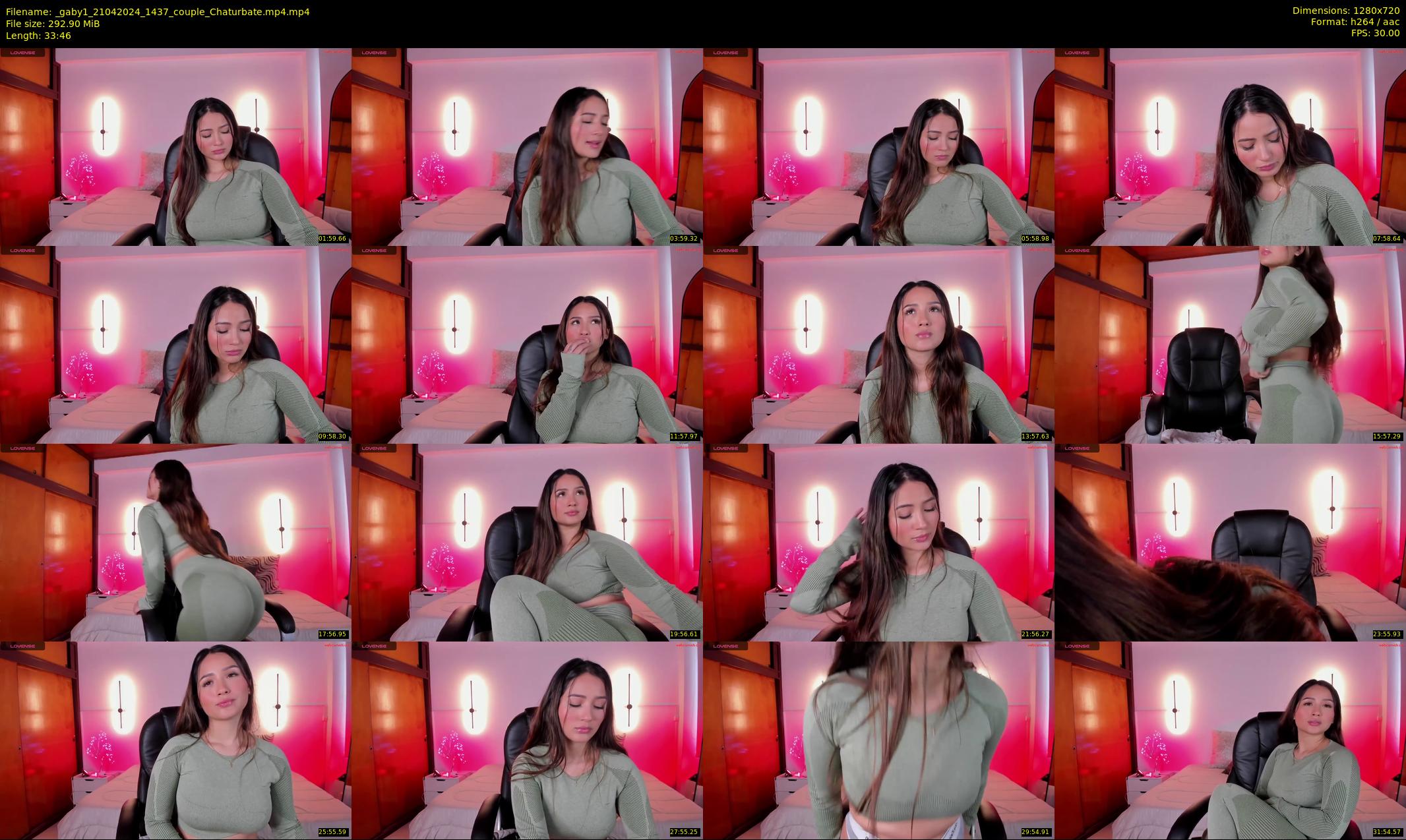 _gaby1 — 34 minute Chaturbate female cam show recording, 720p, Apr 21, 2024
