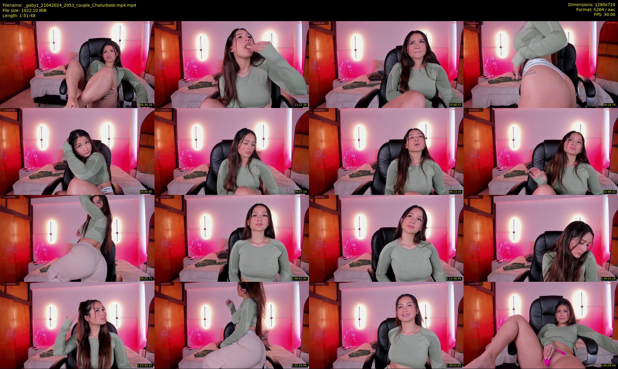 _gaby1 — 112 minute Chaturbate female cam show recording, 720p, Apr 21, 2024