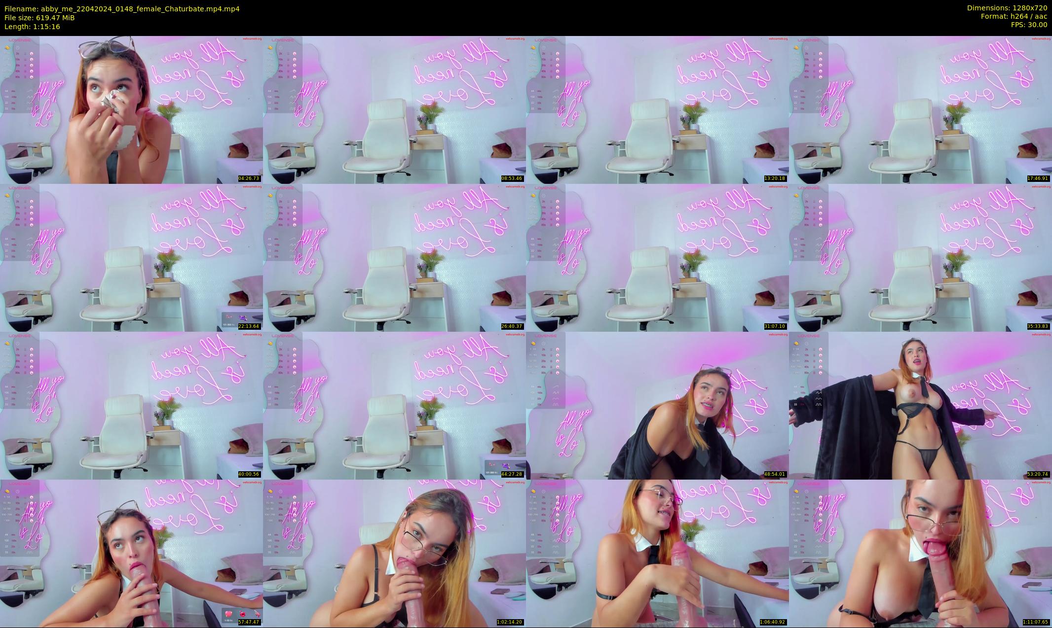 abby_me — 76 minute Chaturbate female cam show recording, 720p, Apr 22, 2024