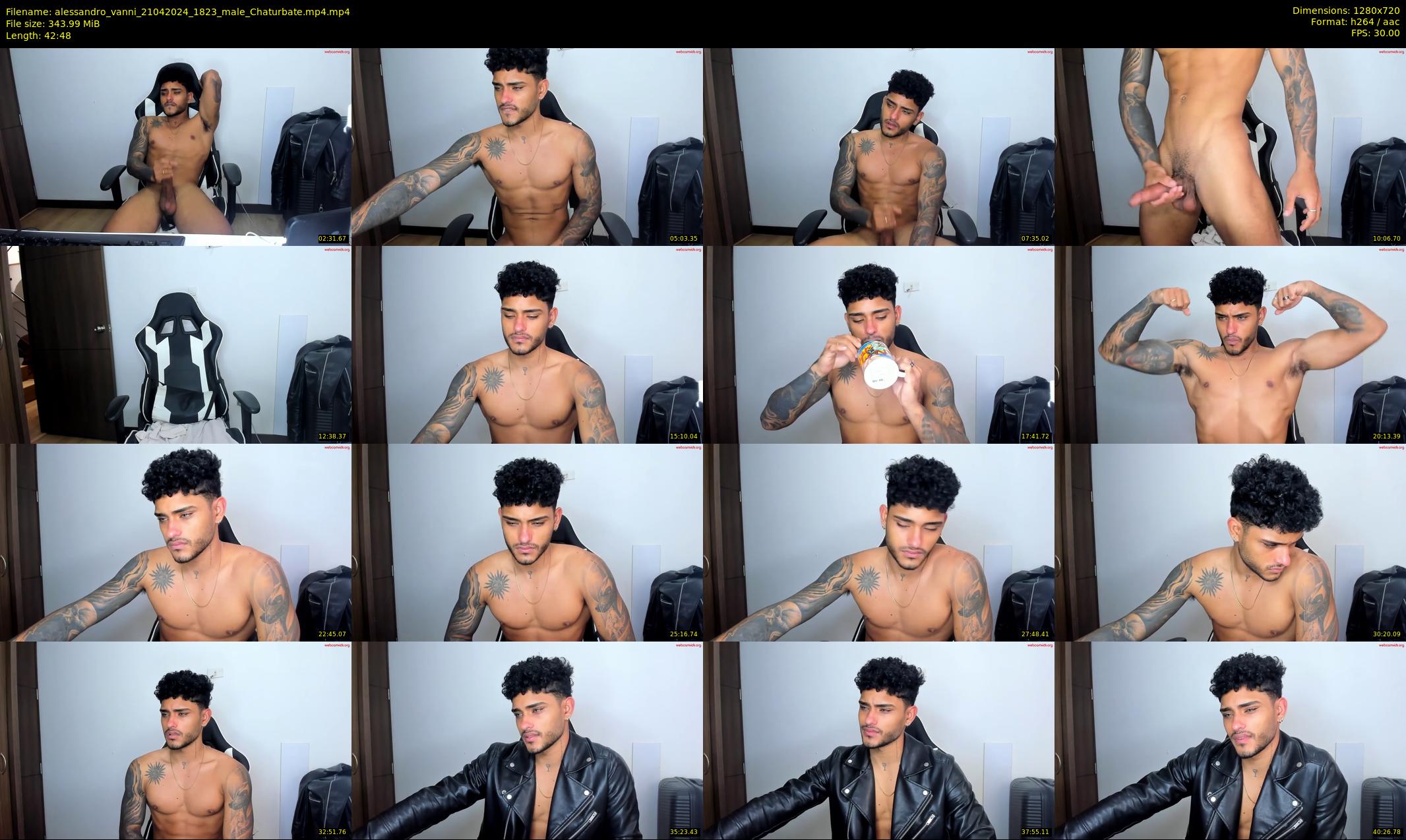 alessandro_vanni — 43 minute Chaturbate male cam show recording, 720p, Apr 21, 2024
