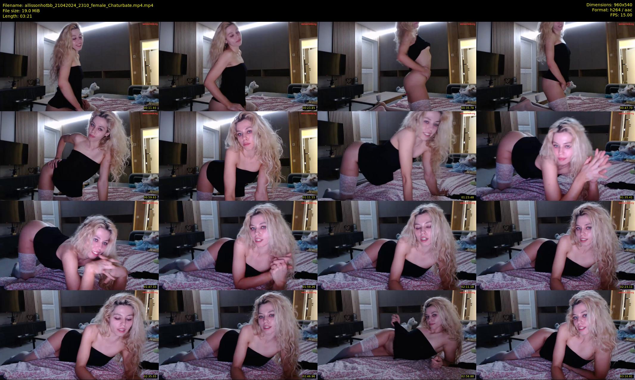 allissonhotbb — 4 minute Chaturbate female cam show recording, 480p, Apr 21, 2024