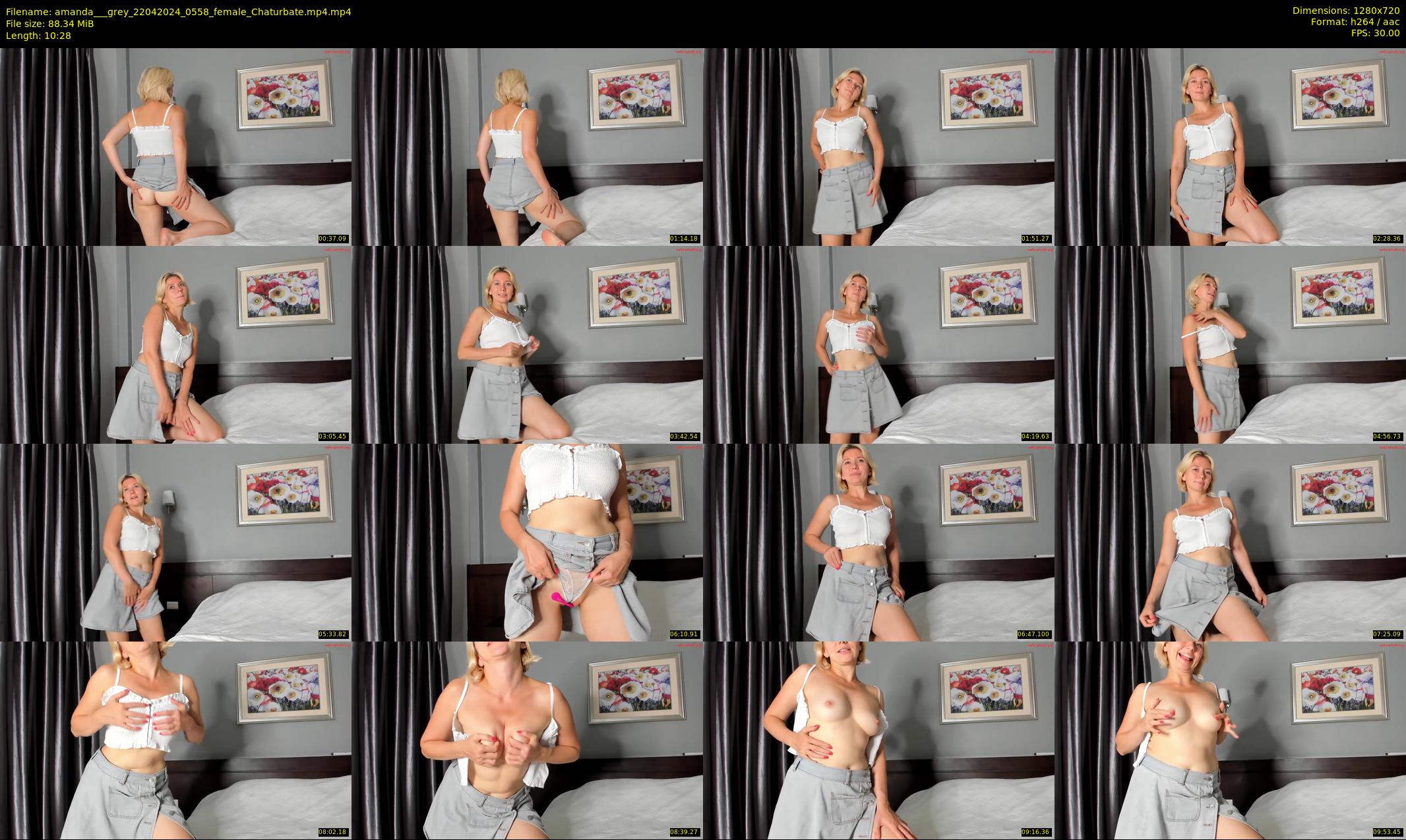 amanda___grey — 11 minute Chaturbate female cam show recording, 720p, Apr 22, 2024