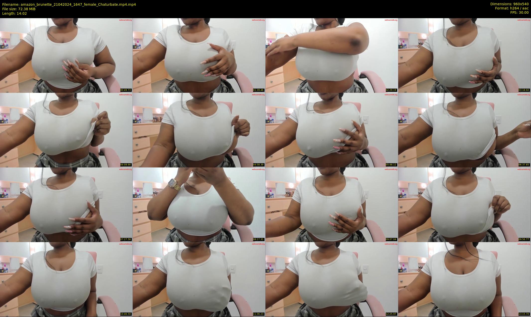 amazon_brunette — 15 minute Chaturbate female cam show recording, 480p, Apr 21, 2024