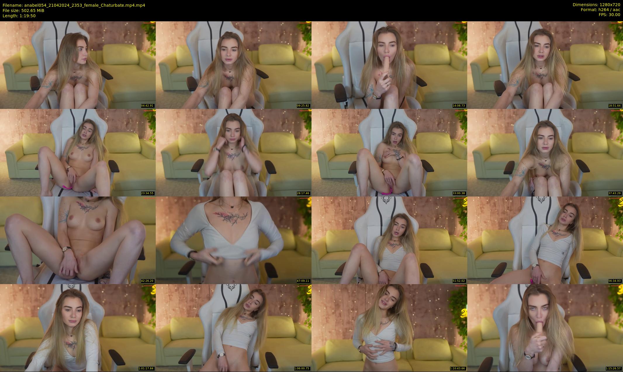 anabel054 — 80 minute Chaturbate female cam show recording, 720p, Apr 21, 2024
