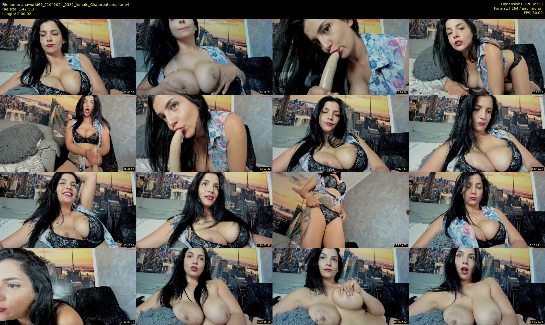 anaworld69 — 121 minute Chaturbate female cam show recording, 720p, Apr 21, 2024
