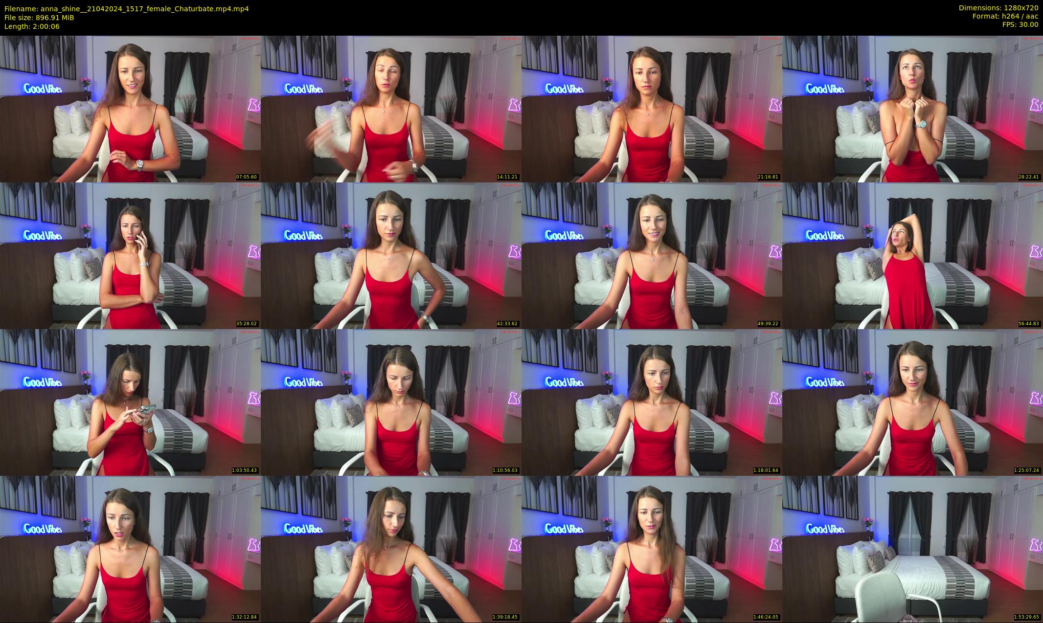 anna_shine_ — 121 minute Chaturbate female cam show recording, 720p, Apr 21, 2024