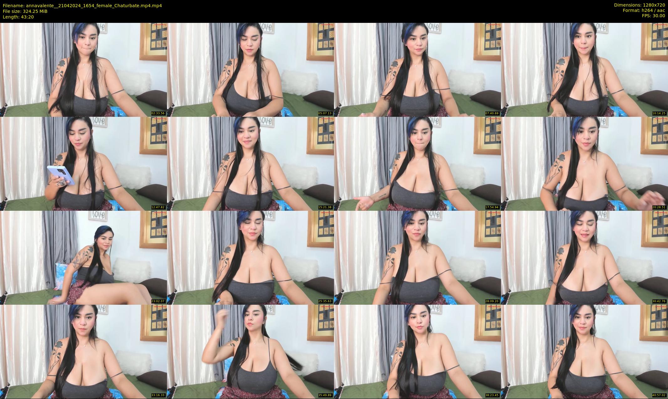 annavalente_ — 44 minute Chaturbate female cam show recording, 720p, Apr 21, 2024