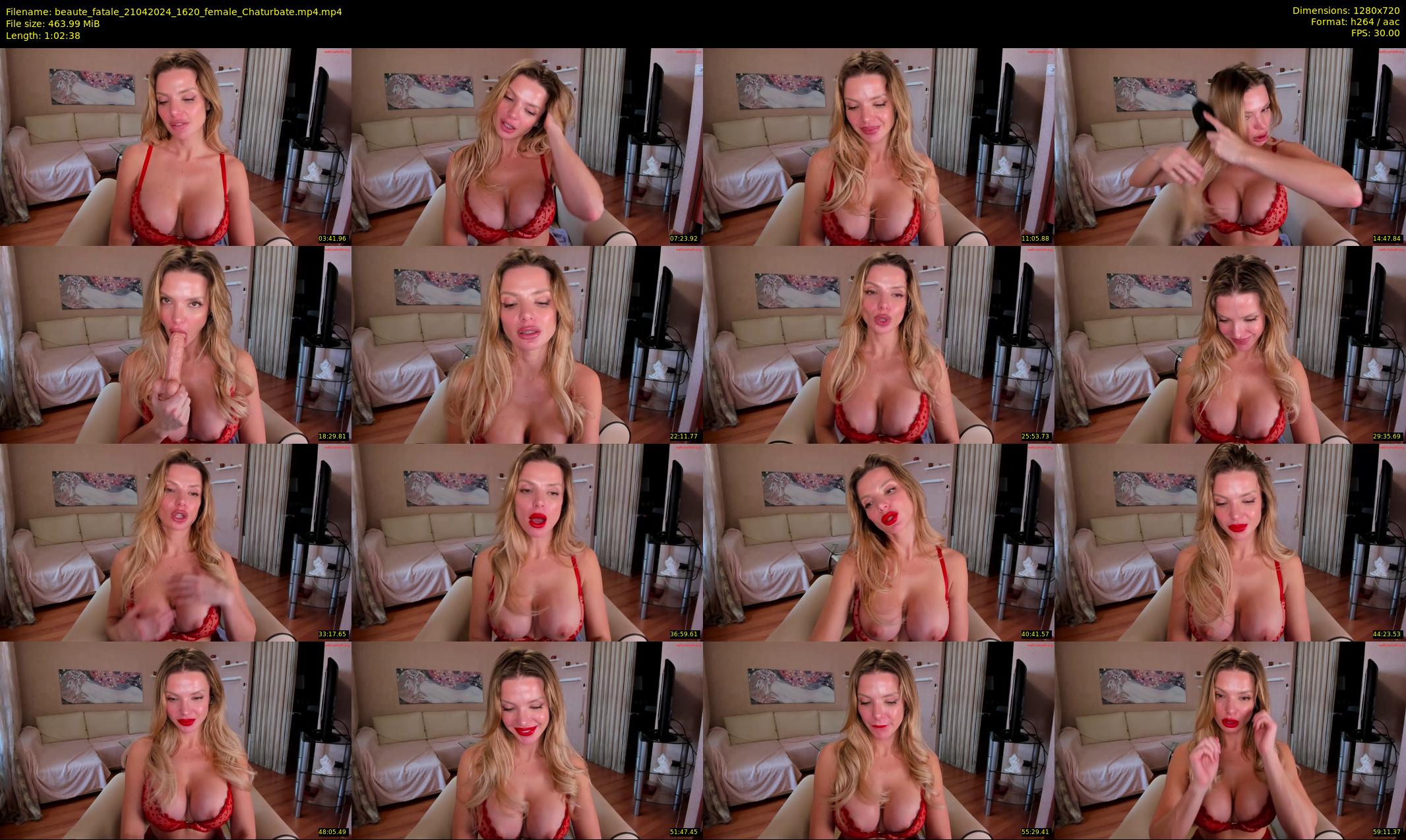 beaute_fatale — 63 minute Chaturbate female cam show recording, 720p, Apr 21, 2024