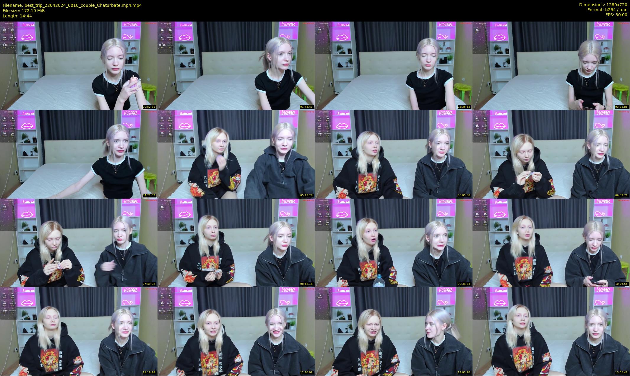 best_trip — 15 minute Chaturbate couple cam show recording, 720p, Apr 22, 2024